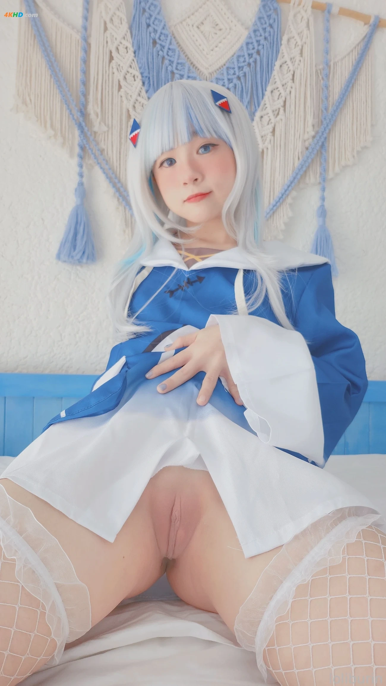 Burin cosplay Gawr Gura - Hololive — photo 35