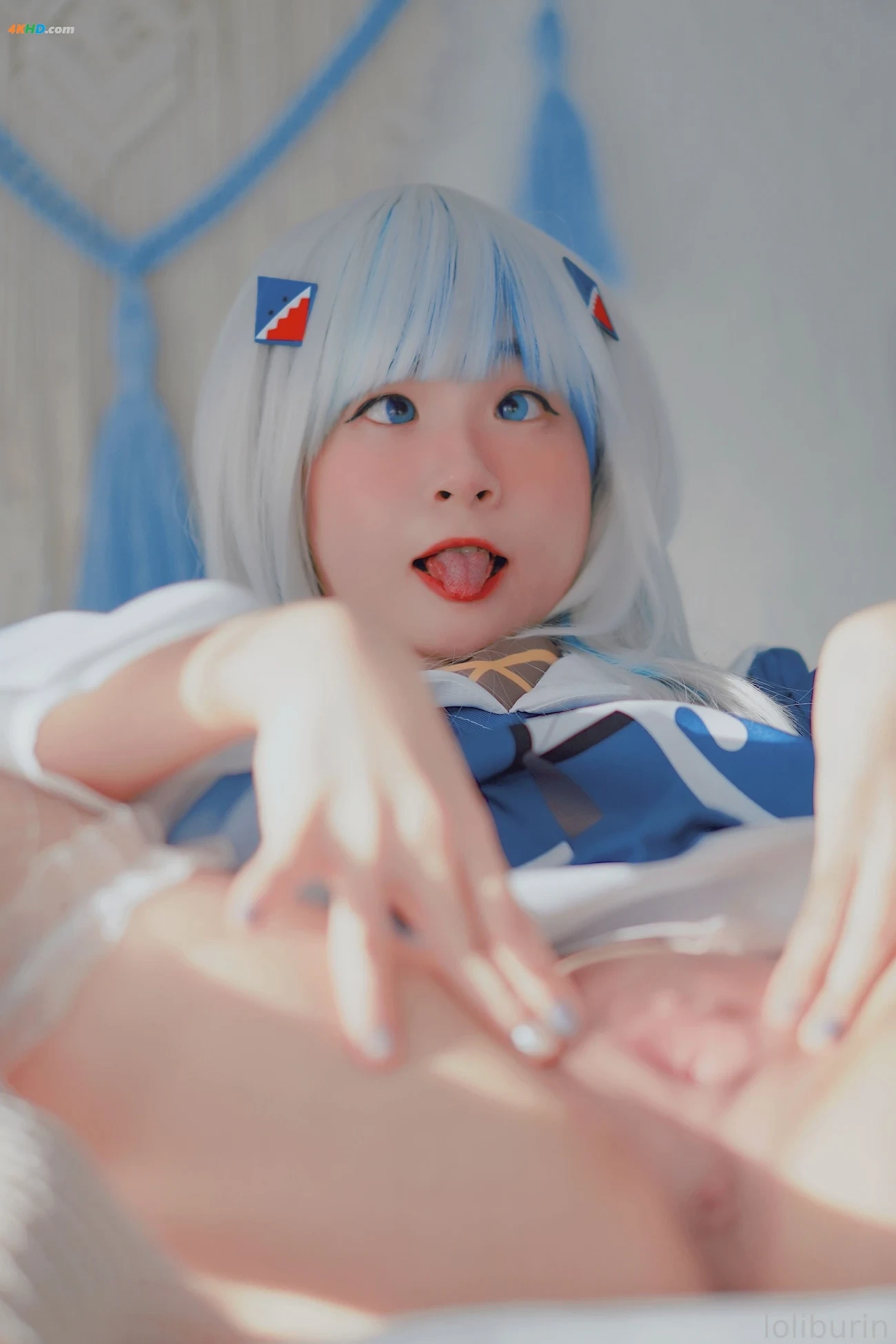 Burin cosplay Gawr Gura - Hololive — photo 59