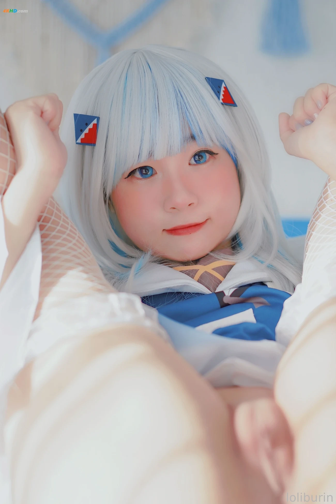 Burin cosplay Gawr Gura - Hololive — photo 60