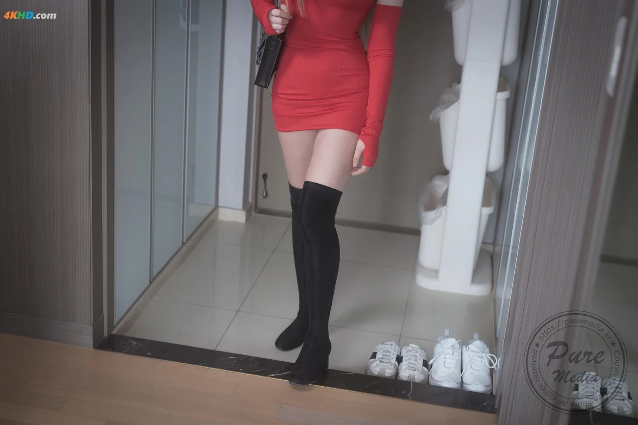 Pure Media Vol.278 Raon - Red day and lonely girl — photo 1