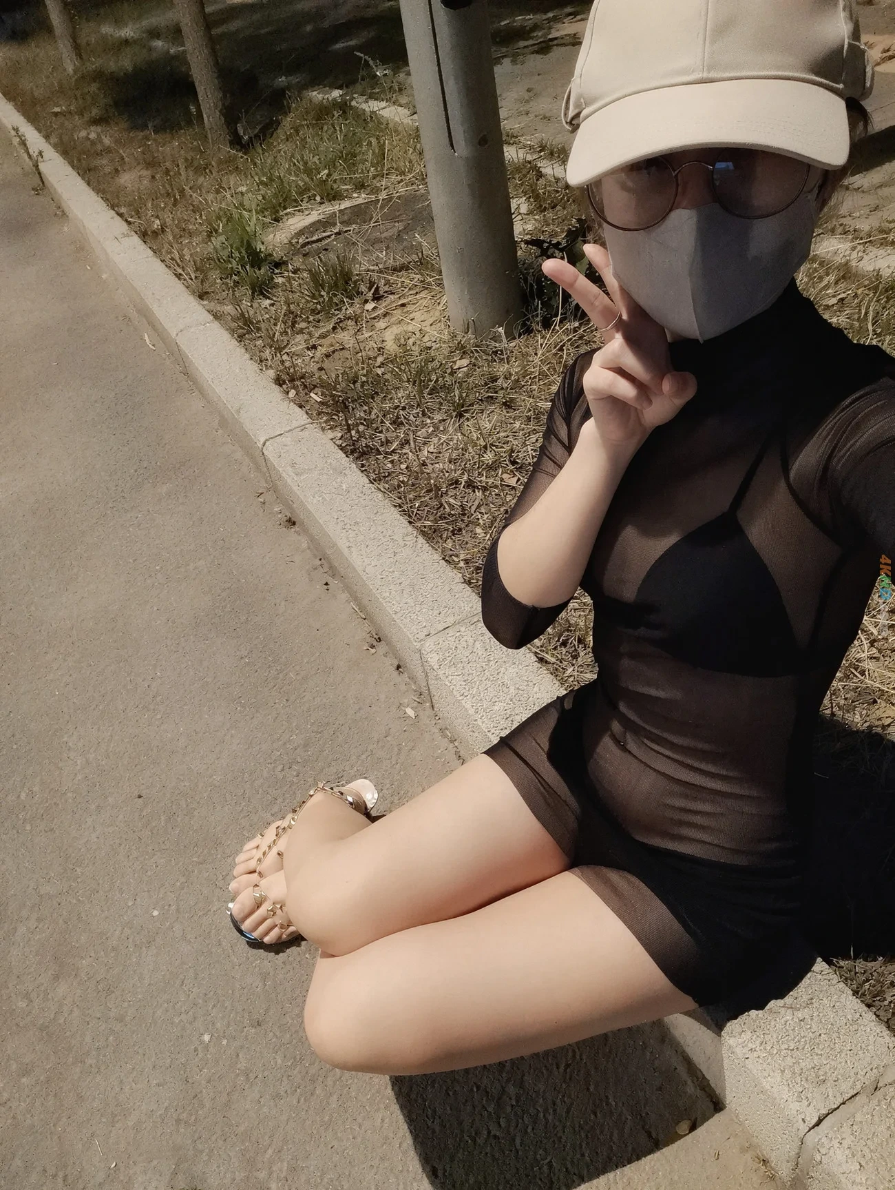 [OtherXXX] TianXinChunChun - RenQiHuWaiLuChuSiPaiFuLi — photo 4