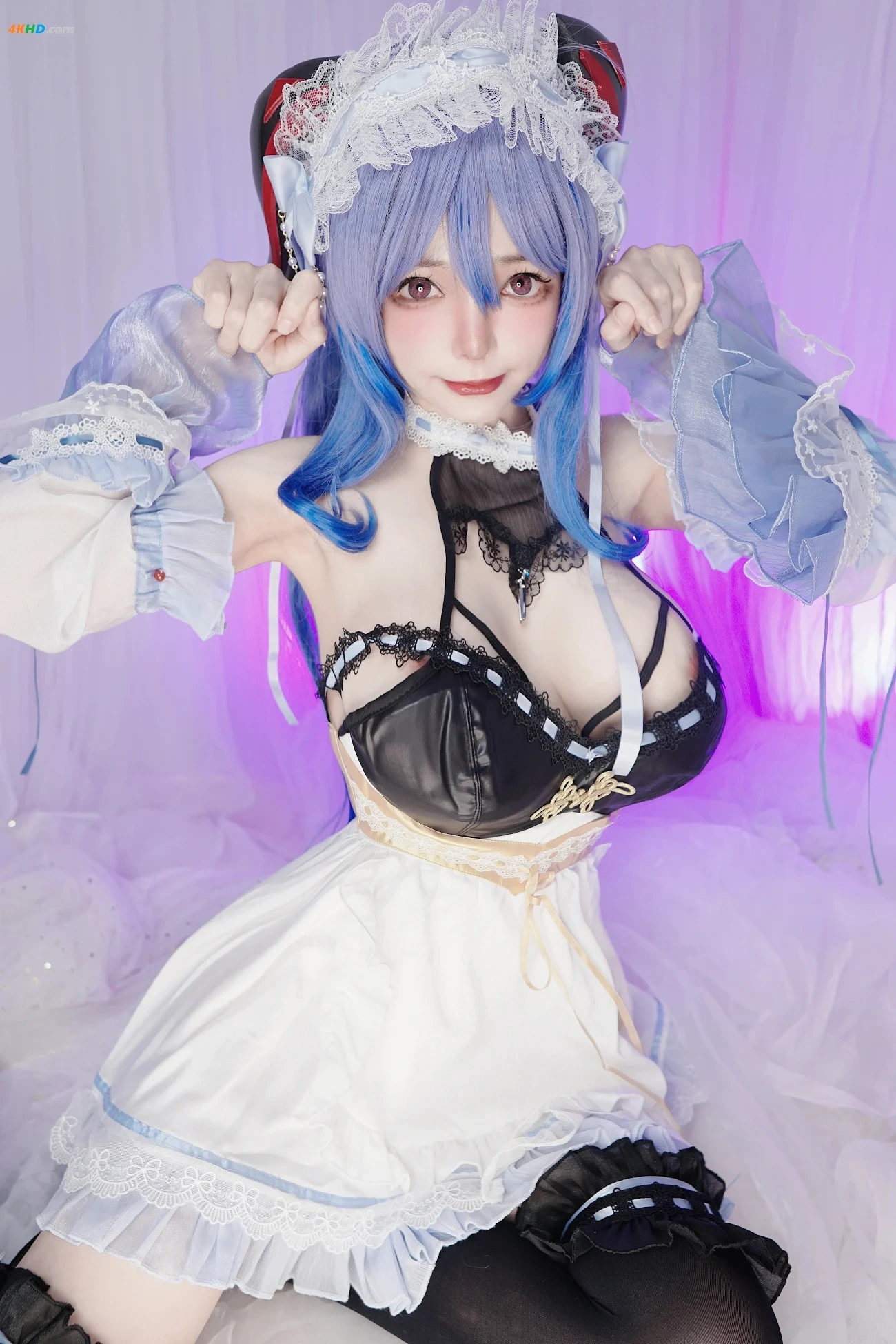 NekoChan - nsfw Ganyu maid selfie set — photo 6