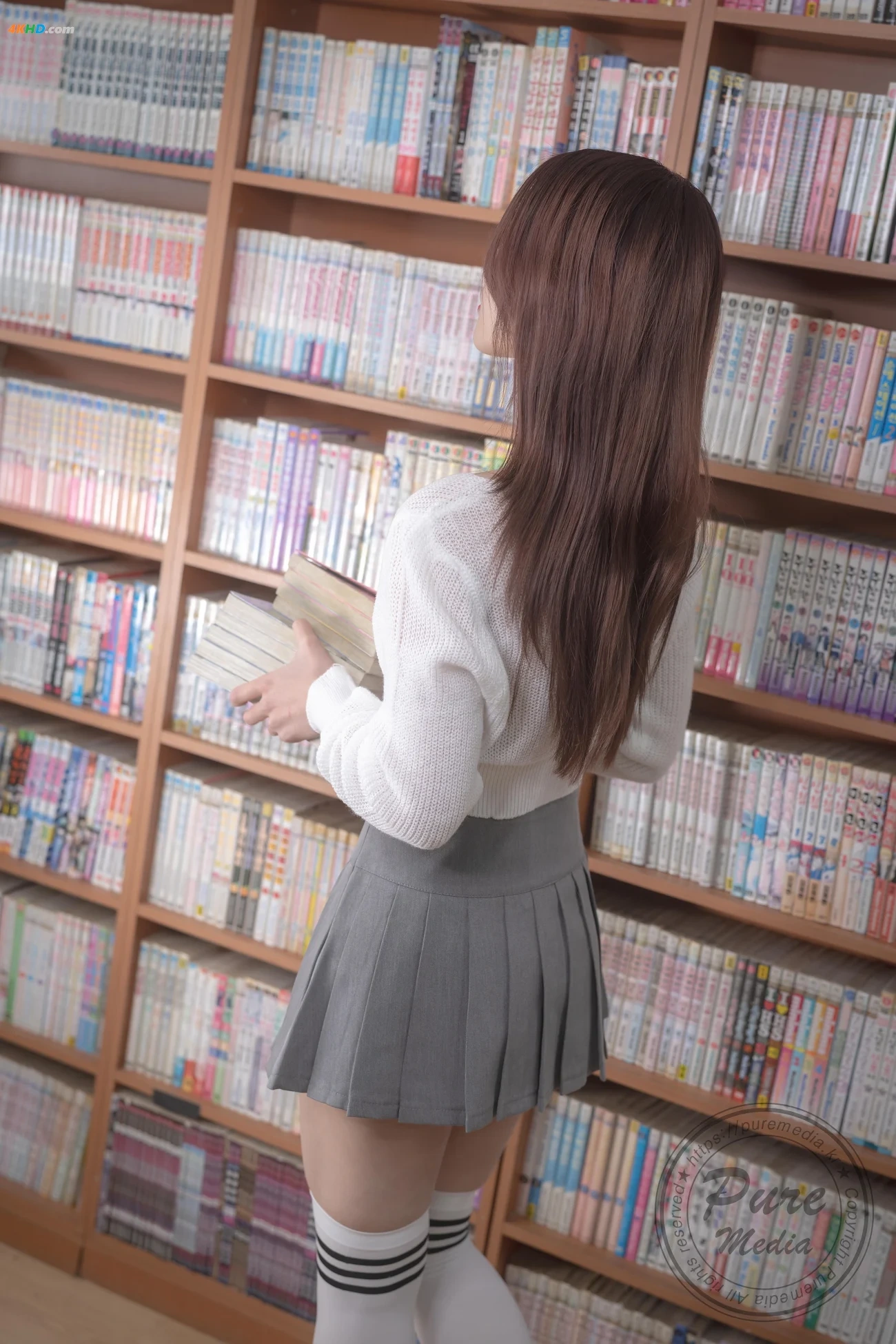 Pure Media Vol.273 Yeha (YeHa) - Dreaming with library girl — photo 14