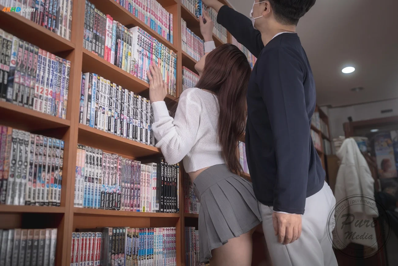 Pure Media Vol.273 Yeha (YeHa) - Dreaming with library girl — photo 33