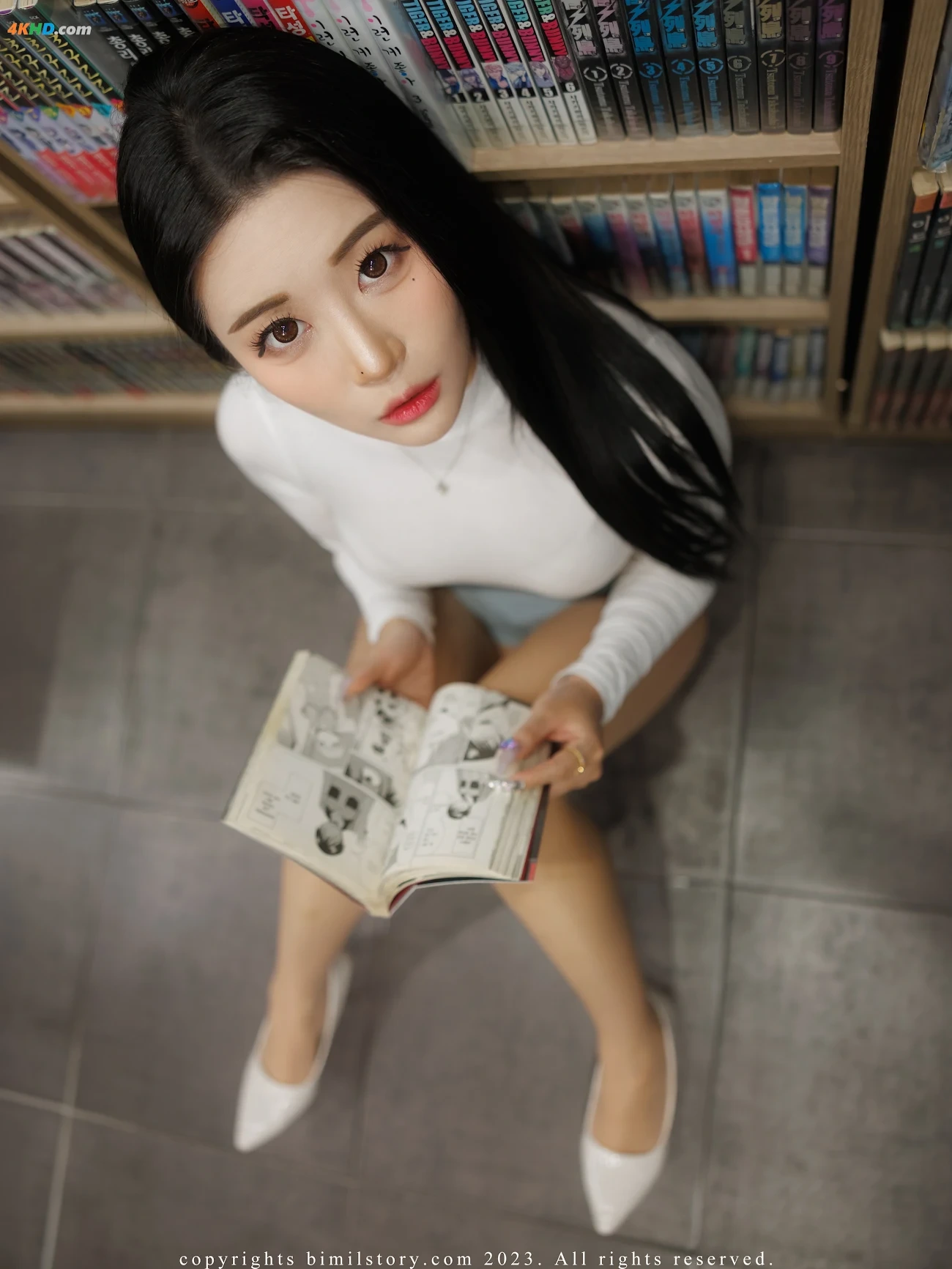 [Bimilstory] Bomi (BoMi) Vol.38 Part-timer girl at a comic book cafe & Part 1 — photo 41