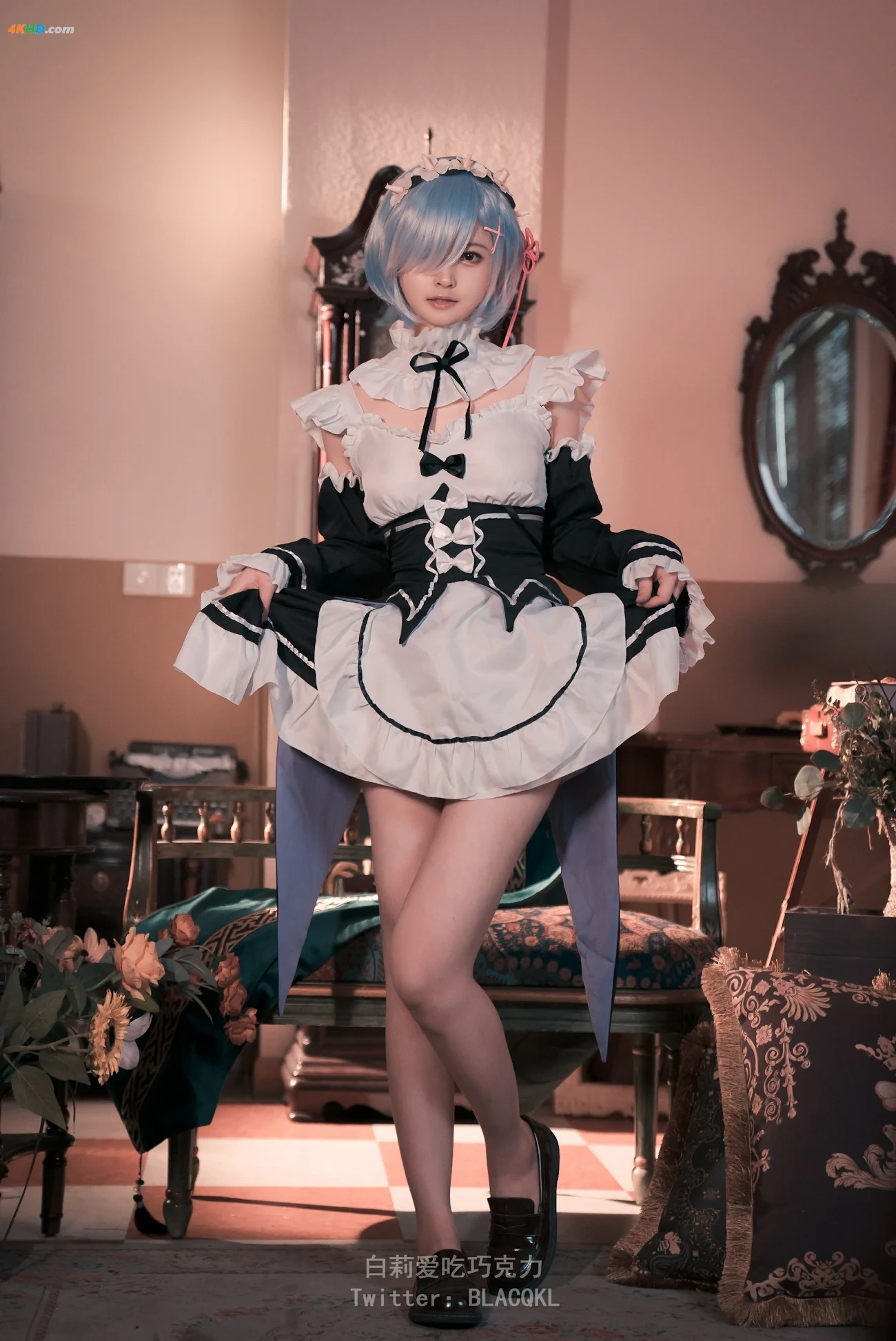 [Cosplay] BaiLiAiChiQiaoKeLi - LeiMuNuPuZhuang — photo 24