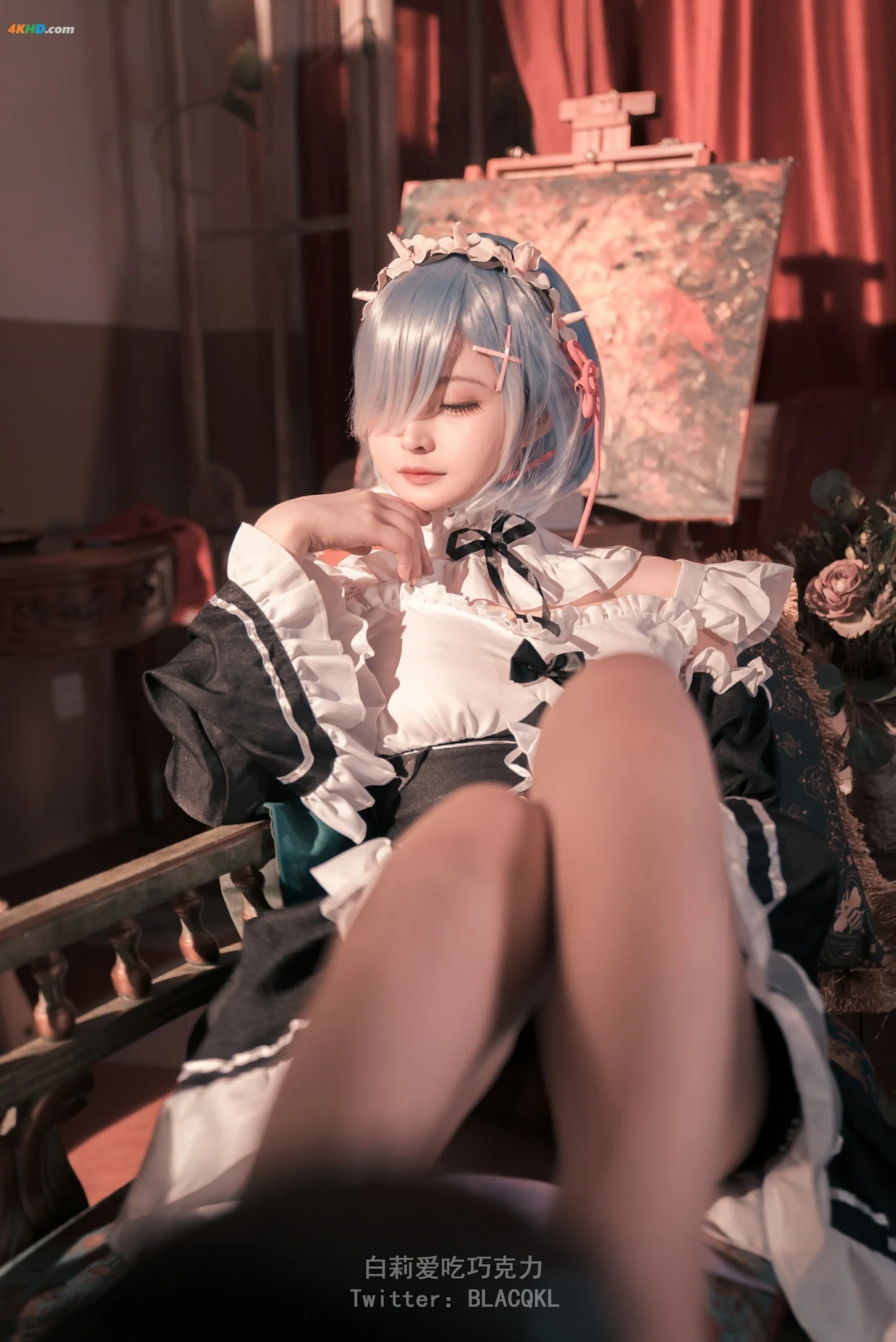 [Cosplay] BaiLiAiChiQiaoKeLi - LeiMuNuPuZhuang — photo 34