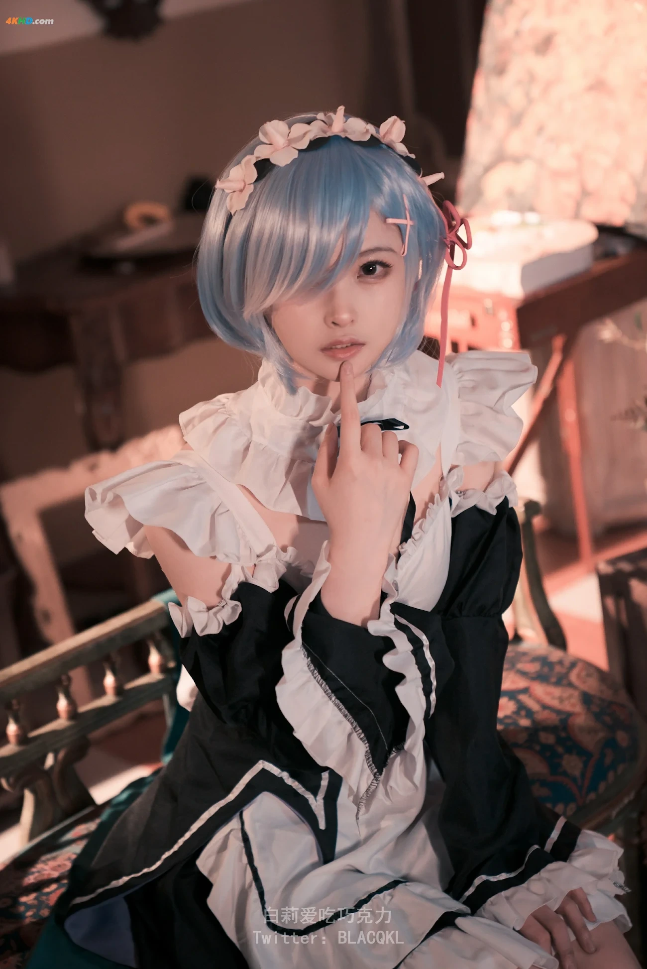 [Cosplay] BaiLiAiChiQiaoKeLi - LeiMuNuPuZhuang — photo 35