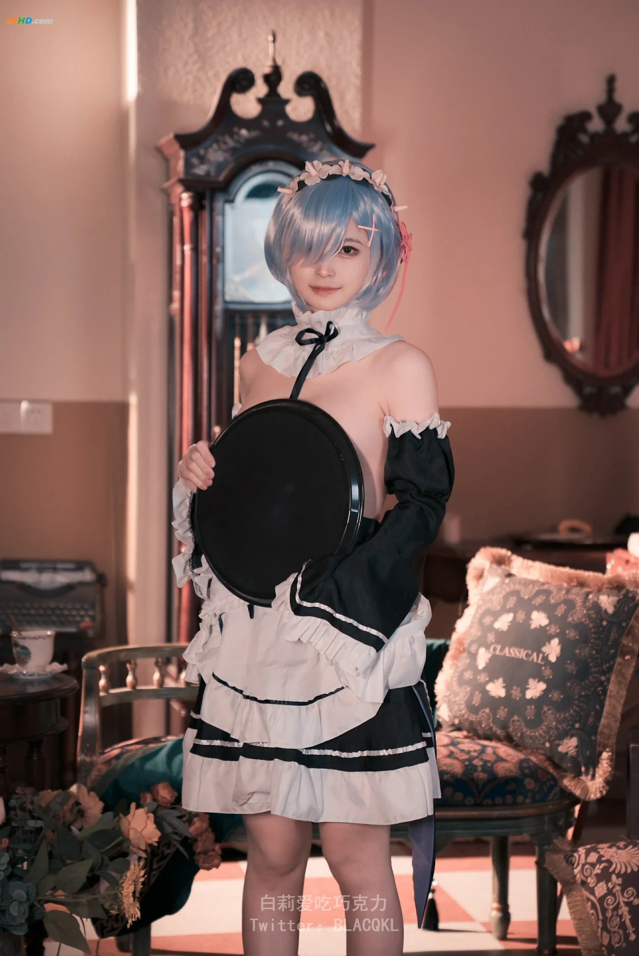 [Cosplay] BaiLiAiChiQiaoKeLi - LeiMuNuPuZhuang — photo 36