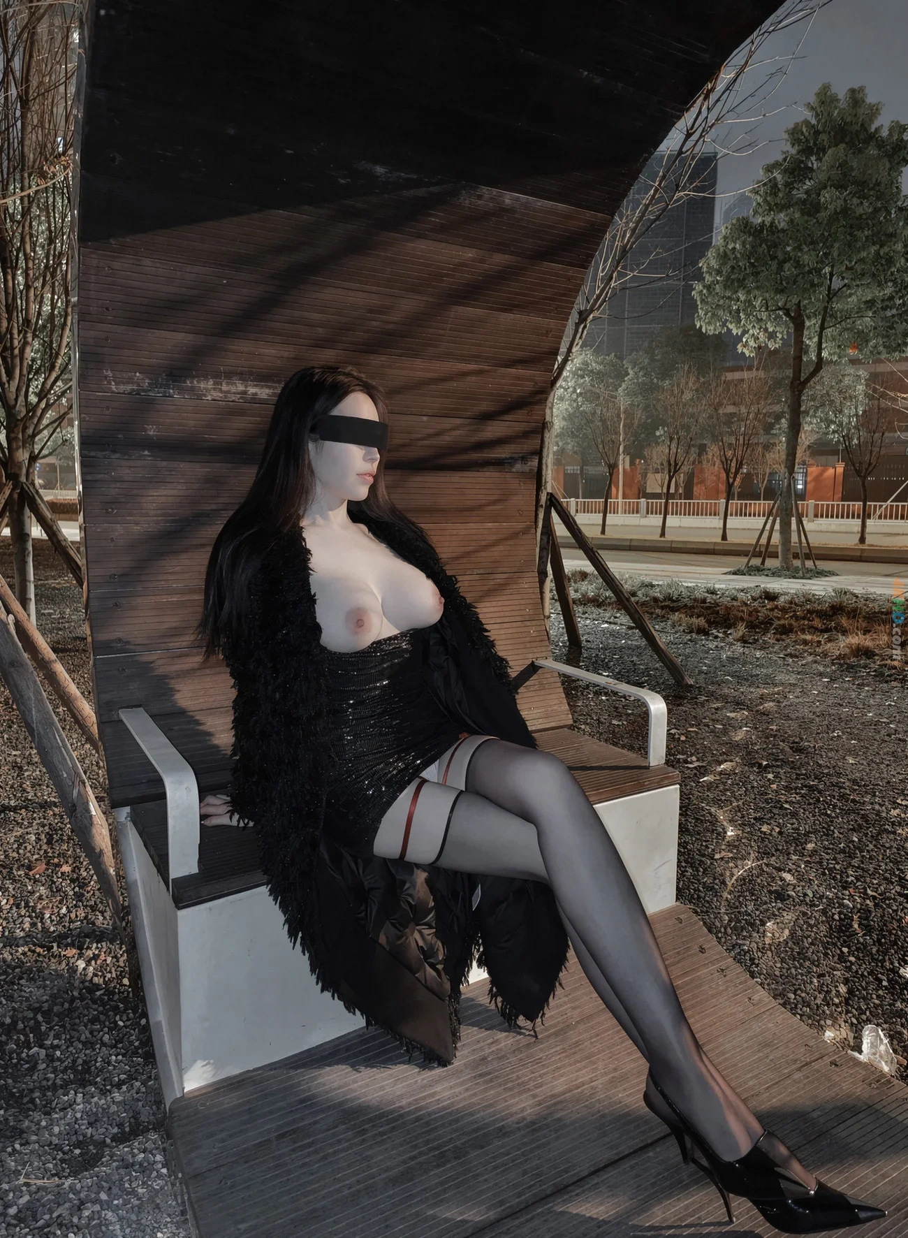 [OtherXXX] LuckyQL777 - YinDangZhiYeWanJie PaPaChaoShuang — photo 2