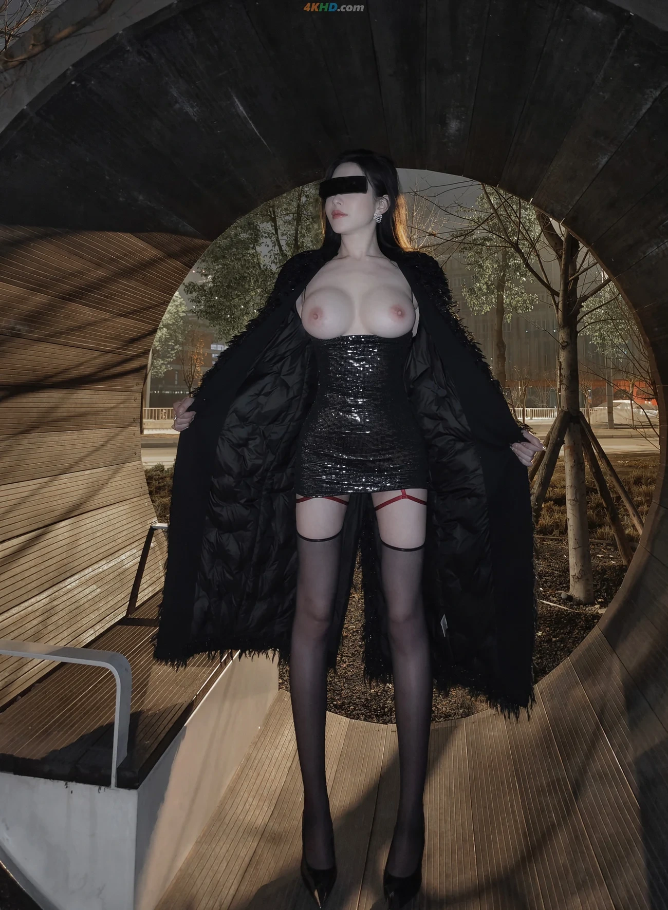 [OtherXXX] LuckyQL777 - YinDangZhiYeWanJie PaPaChaoShuang — photo 13