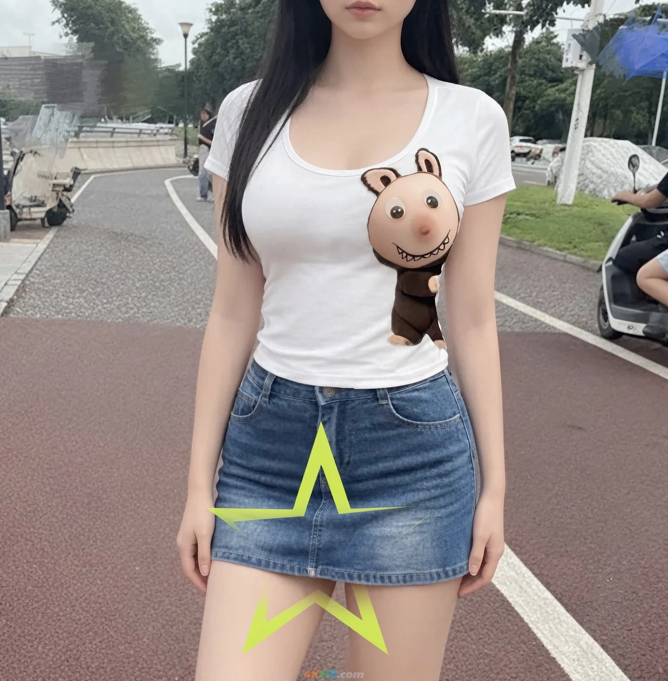 [OtherXXX] Nancyyzp - DingJiFanChaZhangTuiFuLiJi HuWaiLuChu — photo 1