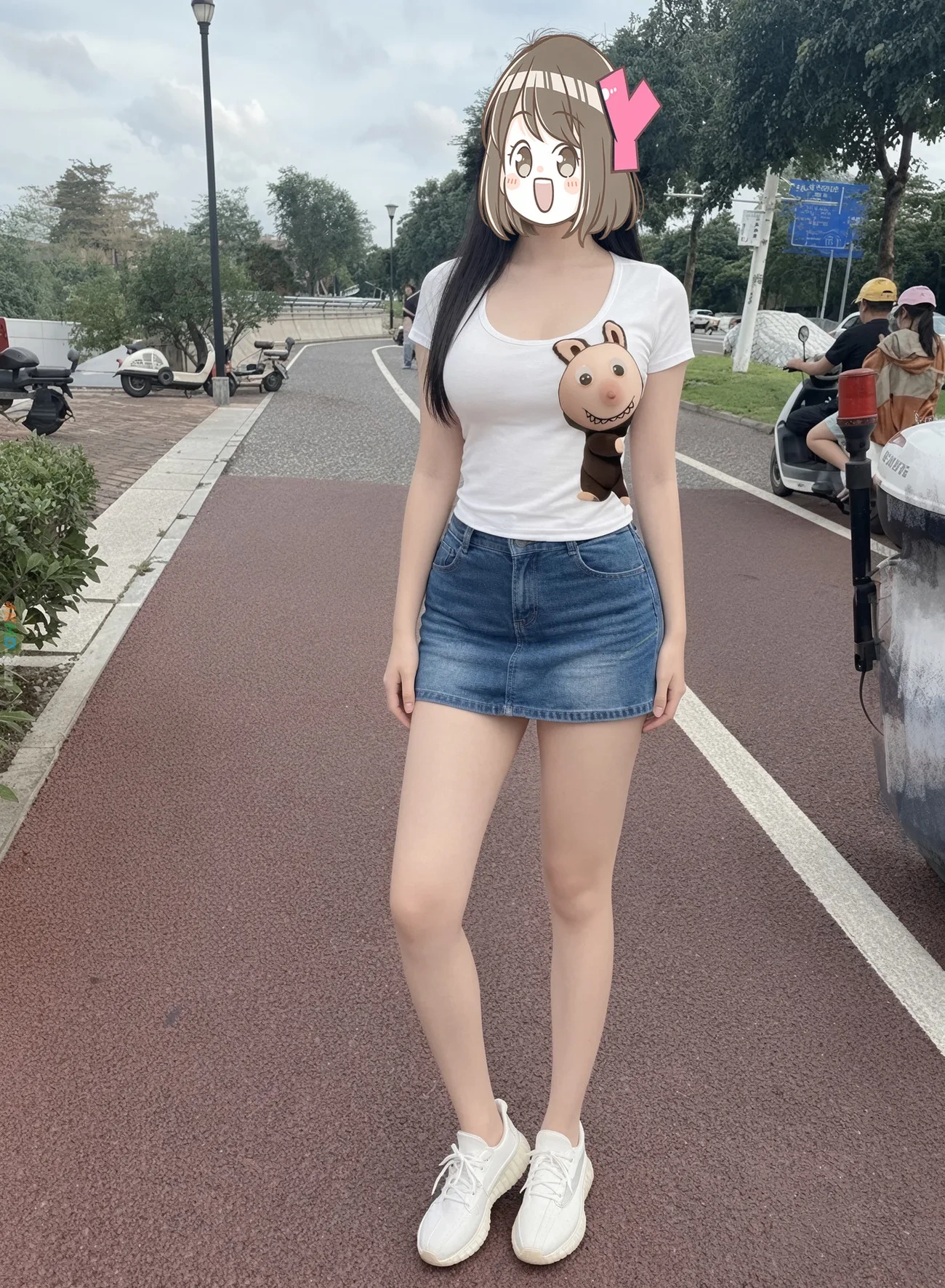 [OtherXXX] Nancyyzp - DingJiFanChaZhangTuiFuLiJi HuWaiLuChu — photo 12