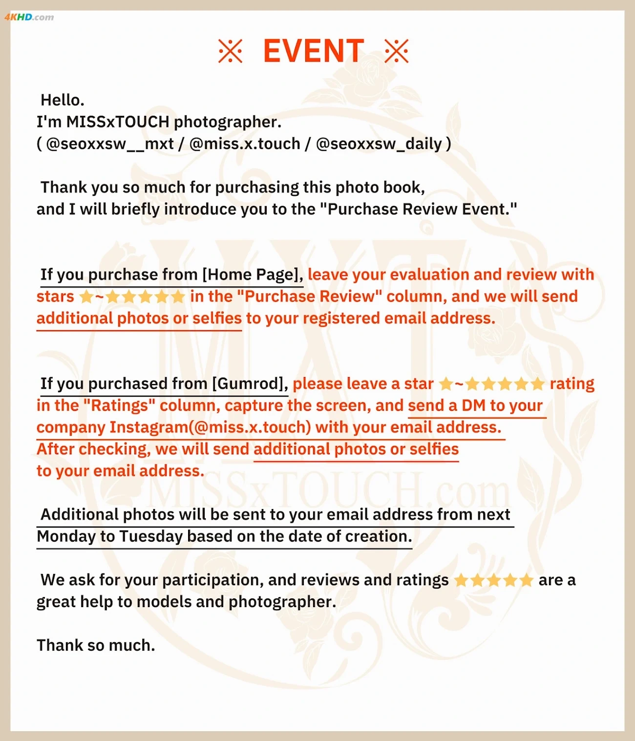 [MISS TOUCH] Miss x SEHI - Vol.18 — photo 99