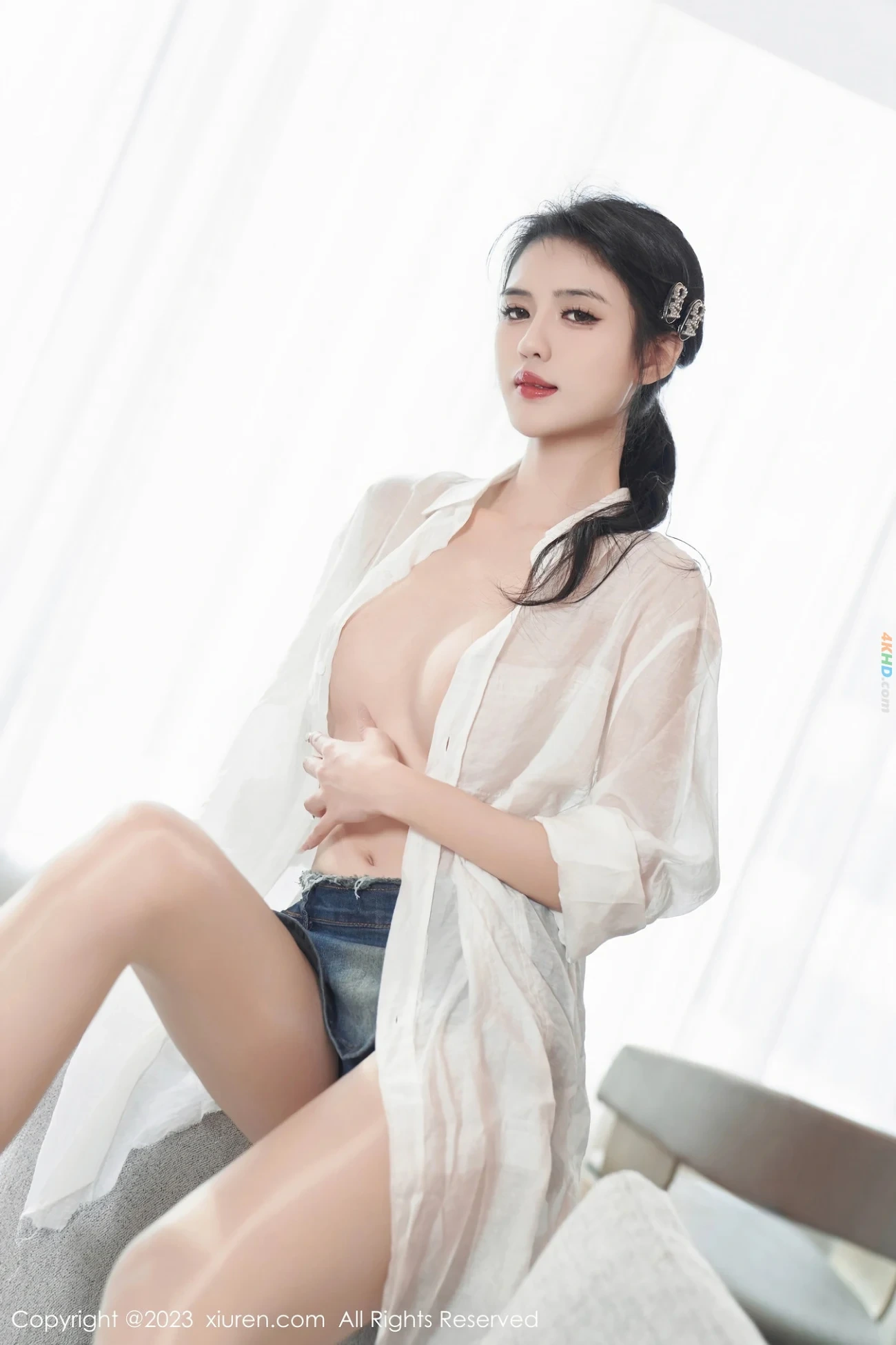 [NeiGouWuShuiYin] QianQianDanny - R18 XiuRenWangMoTe NeiGouSiPaiLuDianLiuChu — photo 33