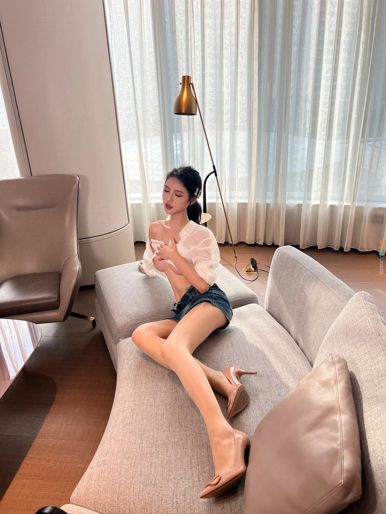 [NeiGouWuShuiYin] QianQianDanny - R18 XiuRenWangMoTe NeiGouSiPaiLuDianLiuChu — photo 108
