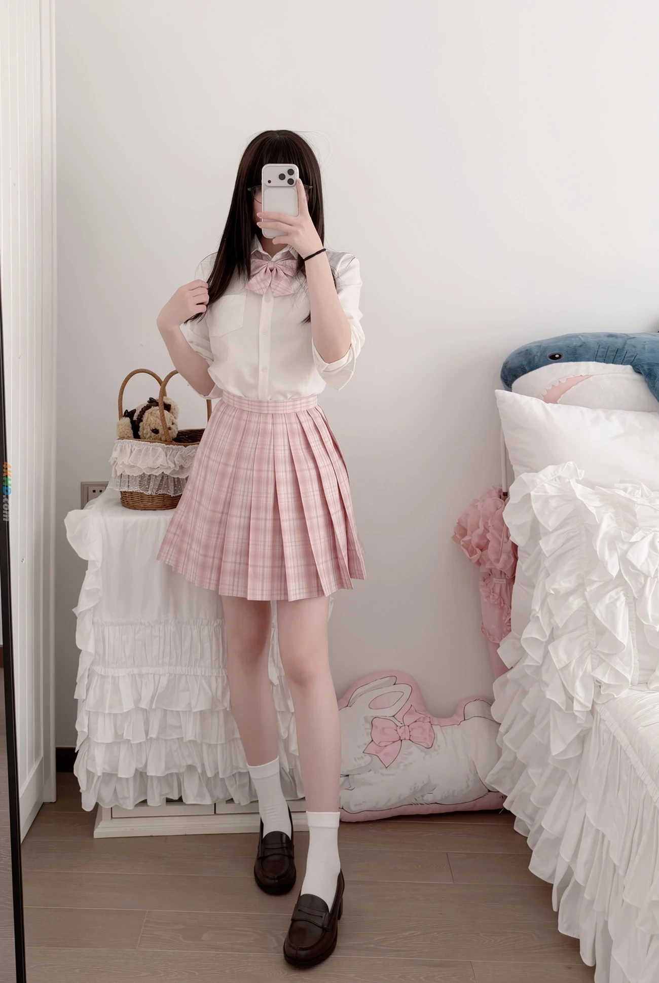 [OtherXXX] 18jkpeach(XianXianTaoYiKeTianTao) - JKHeiSiDuanWaZiWeiPenShui — photo 80