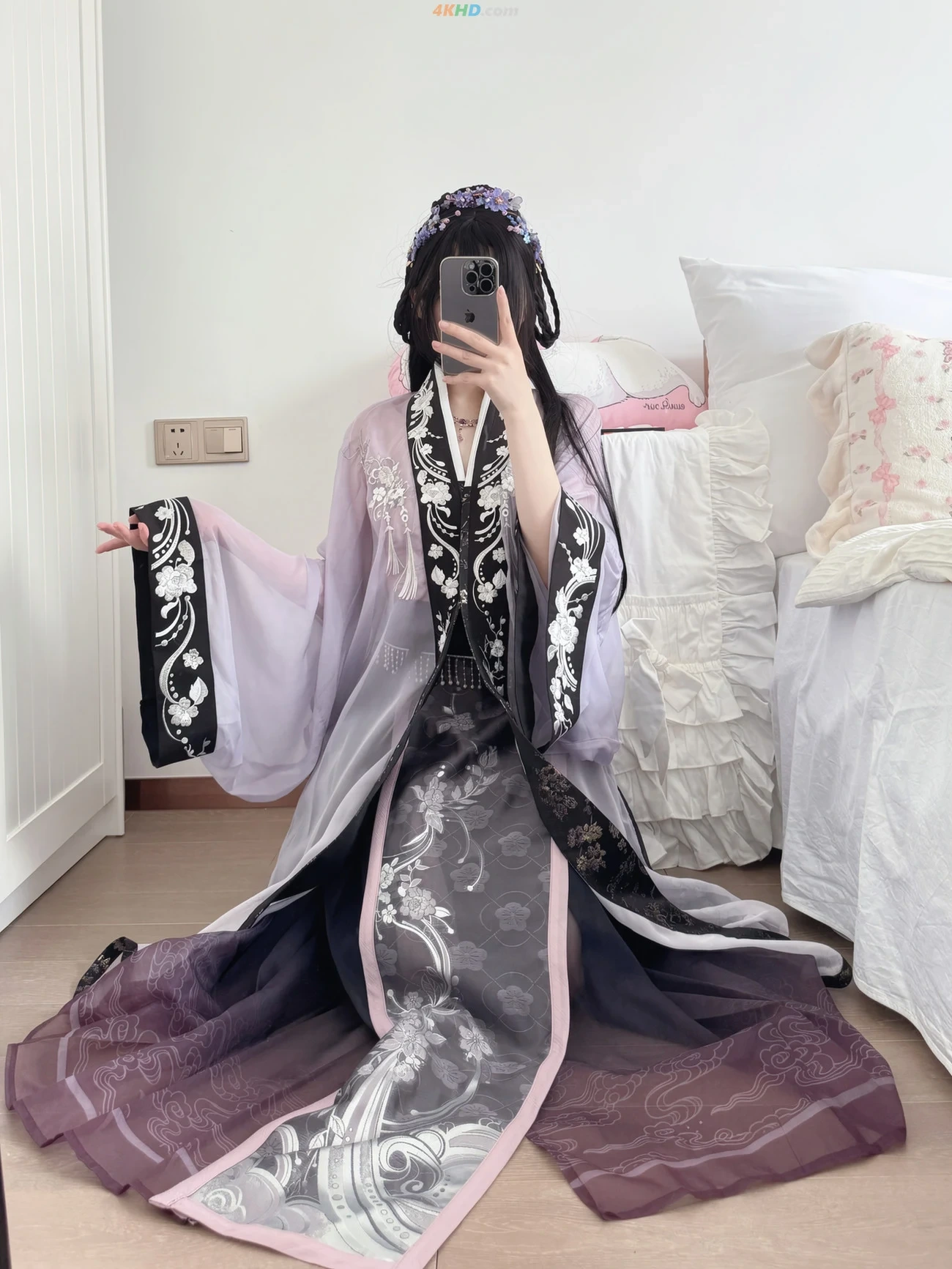 [OtherXXX] 18jkpeach(XianXianTaoYiKeTianTao) - JKHeiSiDuanWaZiWeiPenShui — photo 144