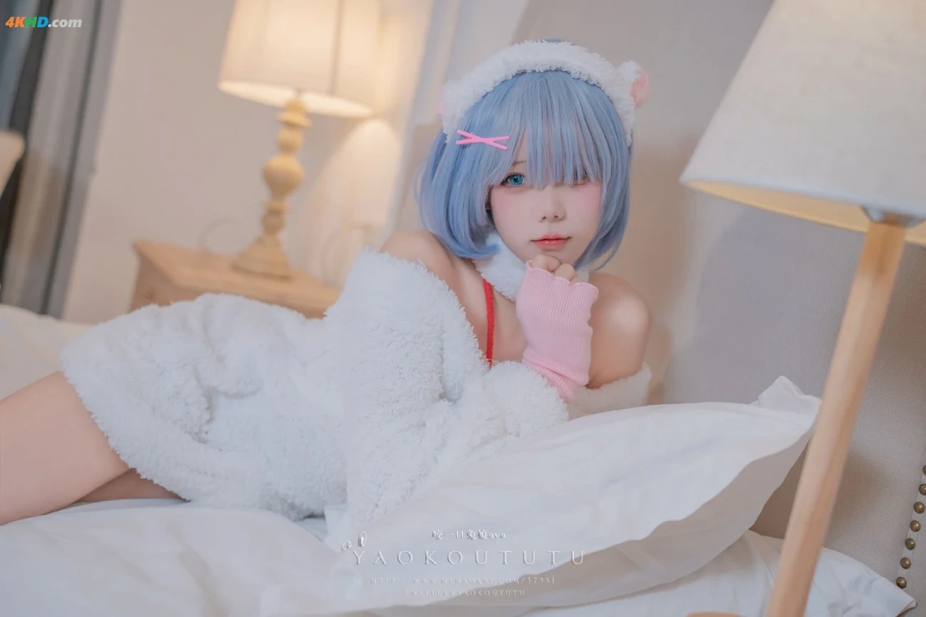 (Cosplay) NianNianTuanZiTu - Sheep Rem — photo 4
