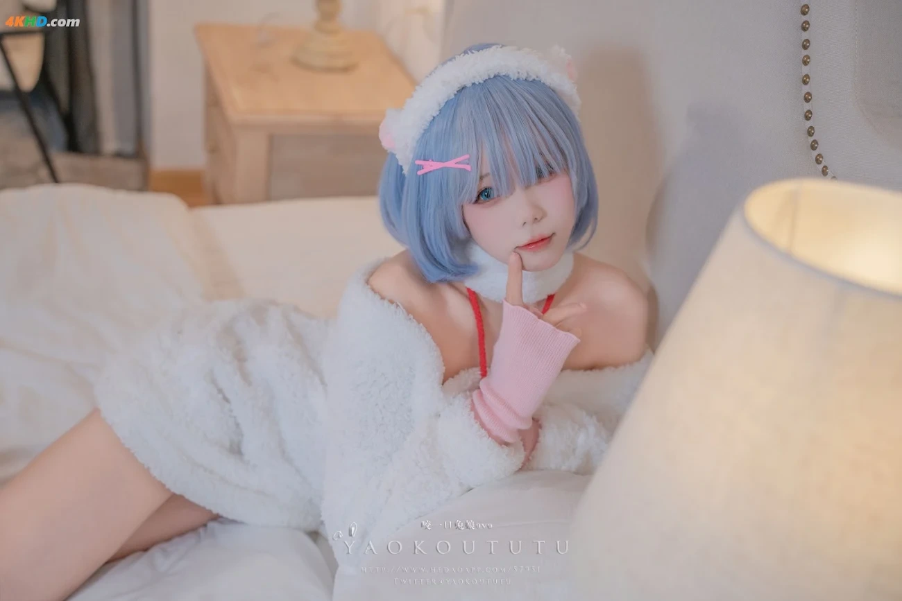 (Cosplay) NianNianTuanZiTu - Sheep Rem — photo 6