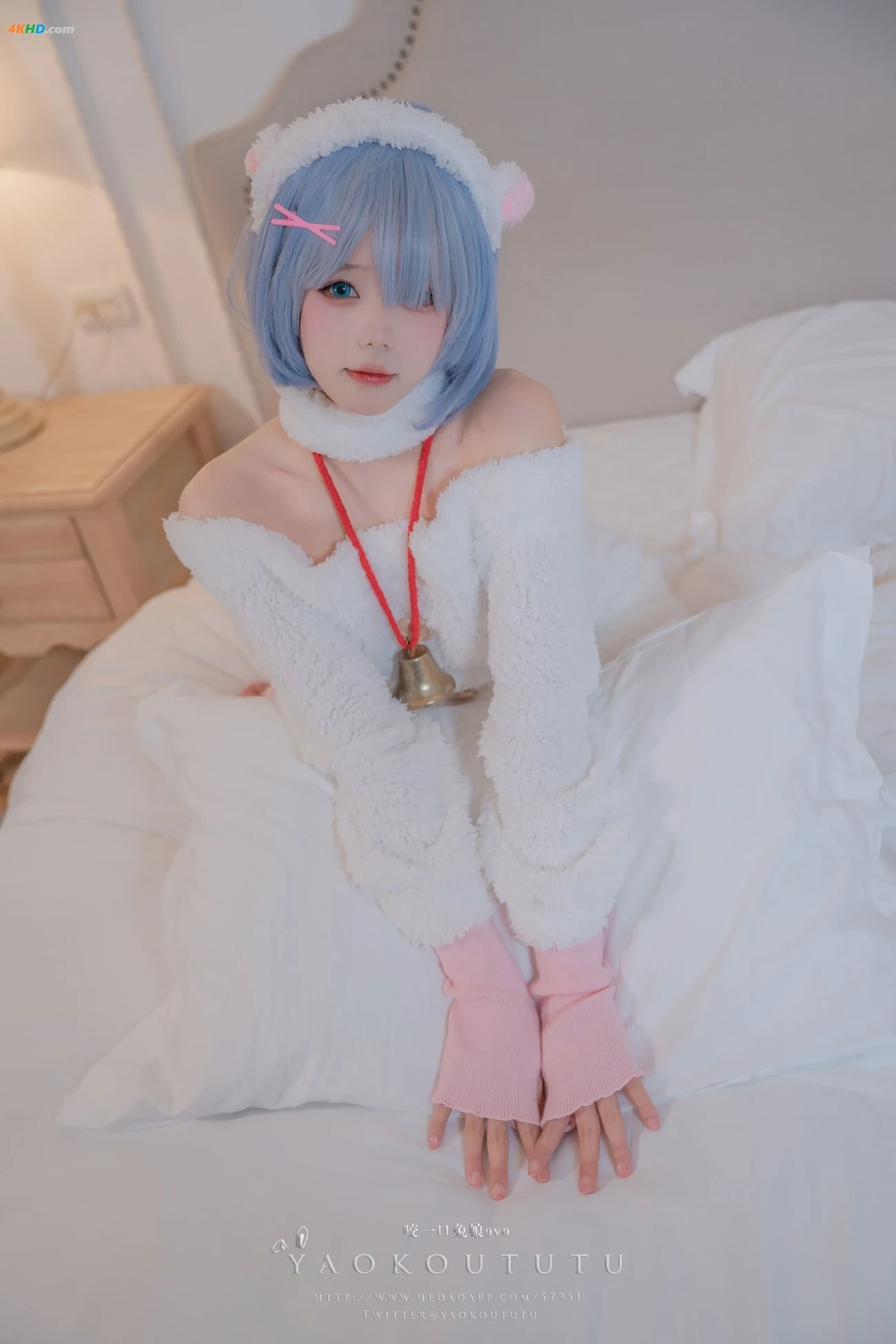 (Cosplay) NianNianTuanZiTu - Sheep Rem — photo 11