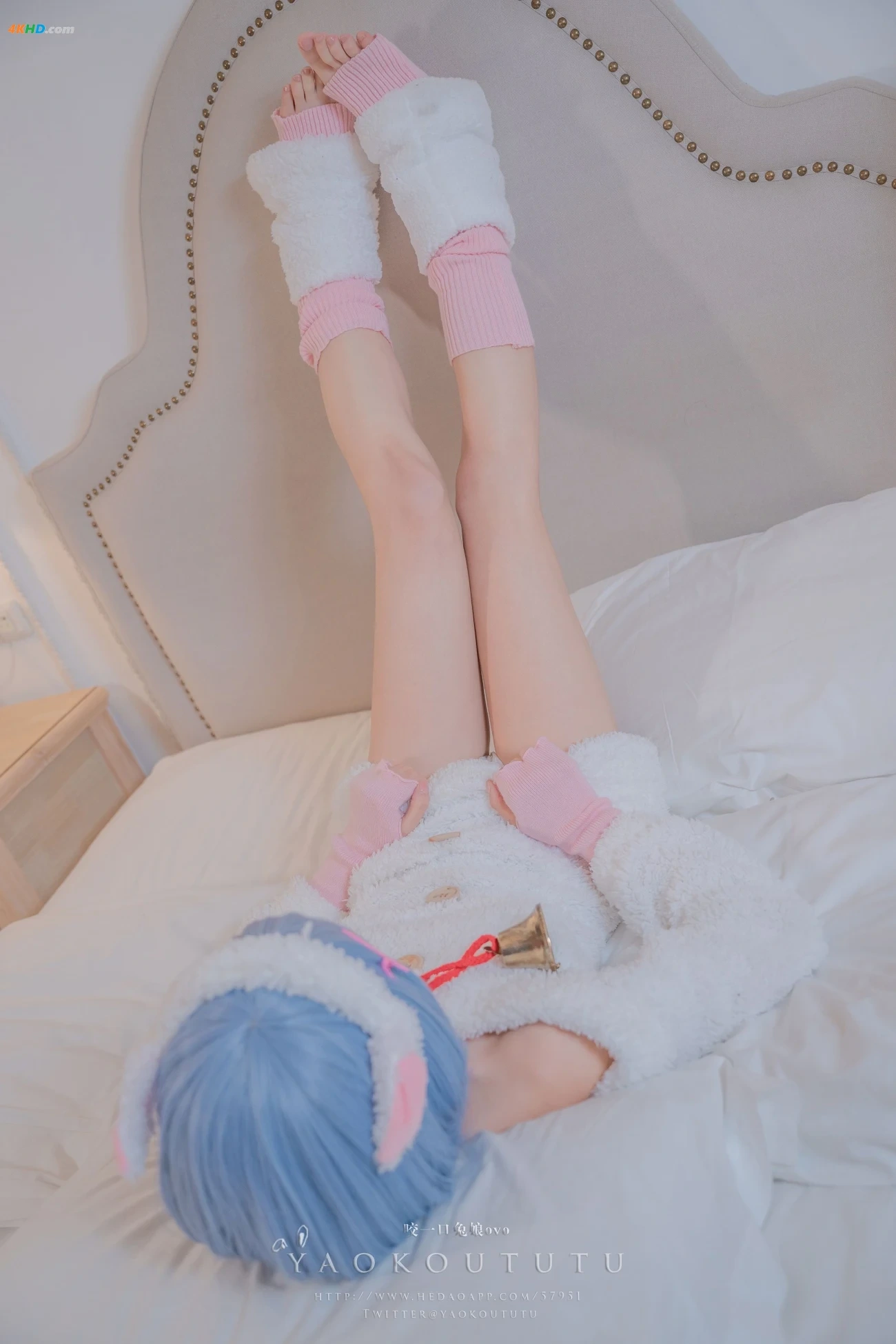 (Cosplay) NianNianTuanZiTu - Sheep Rem — photo 15