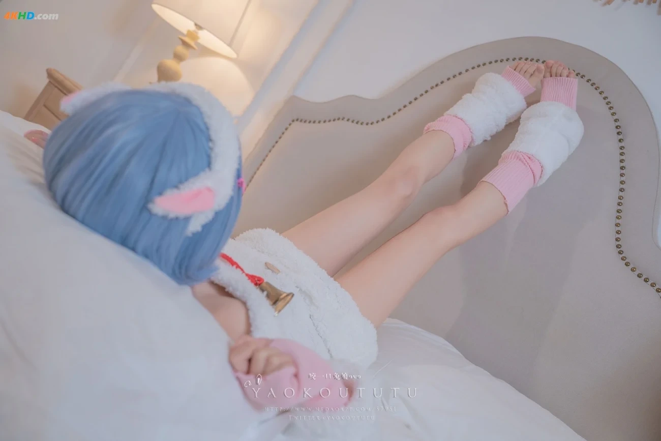 (Cosplay) NianNianTuanZiTu - Sheep Rem — photo 16