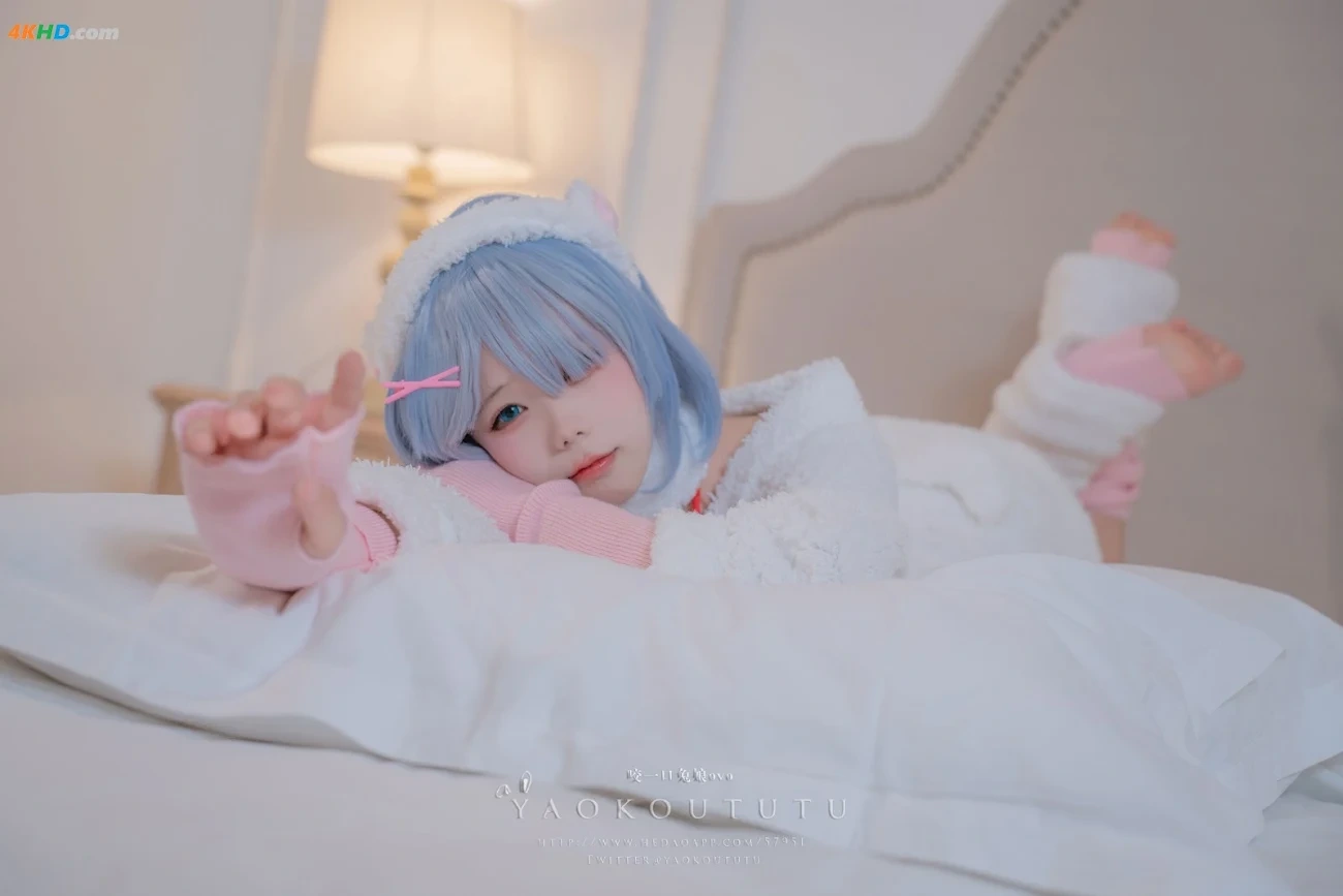 (Cosplay) NianNianTuanZiTu - Sheep Rem — photo 20