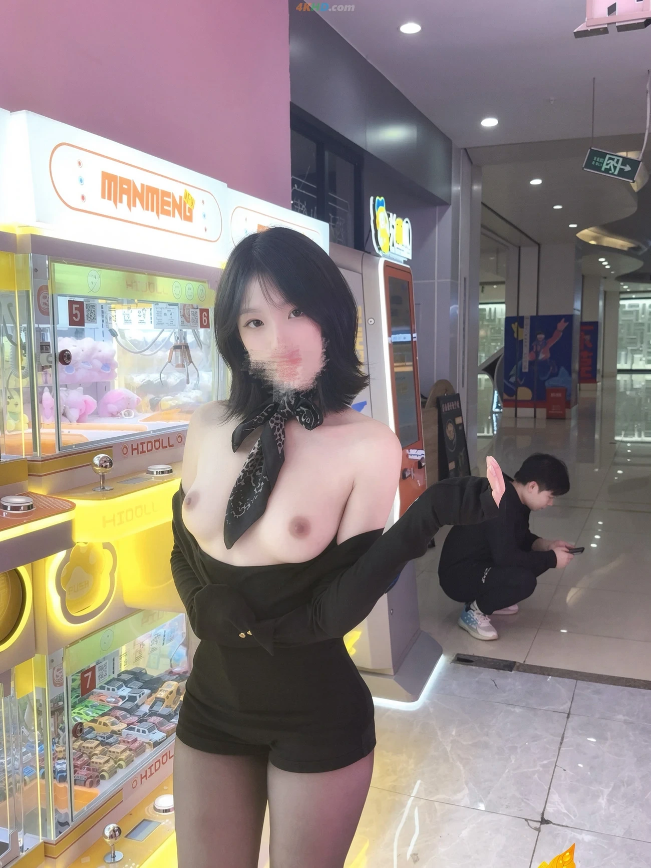 [OtherXXX] KeLeBing - GaoYanSuXiongFuLiJiHuWaiLuChuDiaoJiao — photo 41