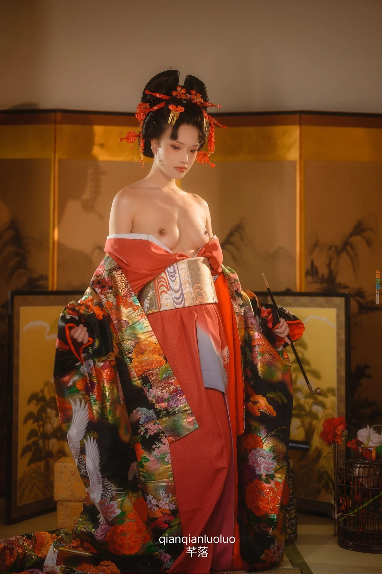 [OtherXXX] qianqianluoluo(QianLuoLUO) - SuXiongBaiHuNenMoFuLiJiDingYue — photo 78