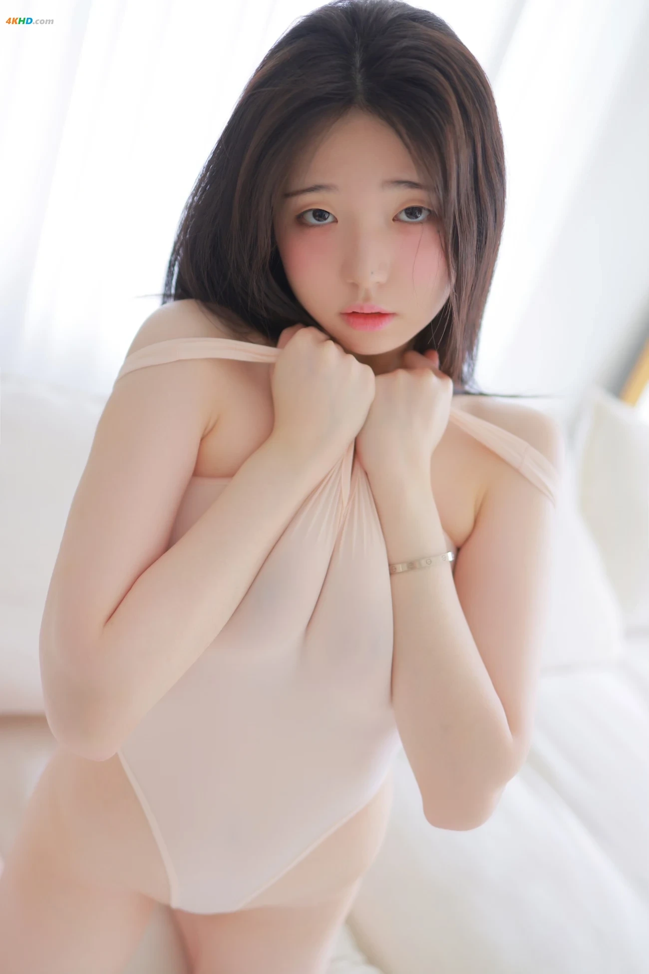 Yeon Woo (YeonU) - White Bodysuit - part 02 — photo 26
