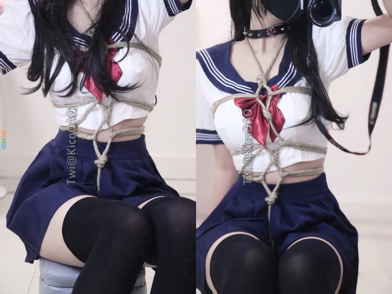 [OtherXXX] KicoQAQ - KICODeMiMiHuaYuan RenQianLuChuZiWei BeiHaoDuoRenKanDao — photo 55