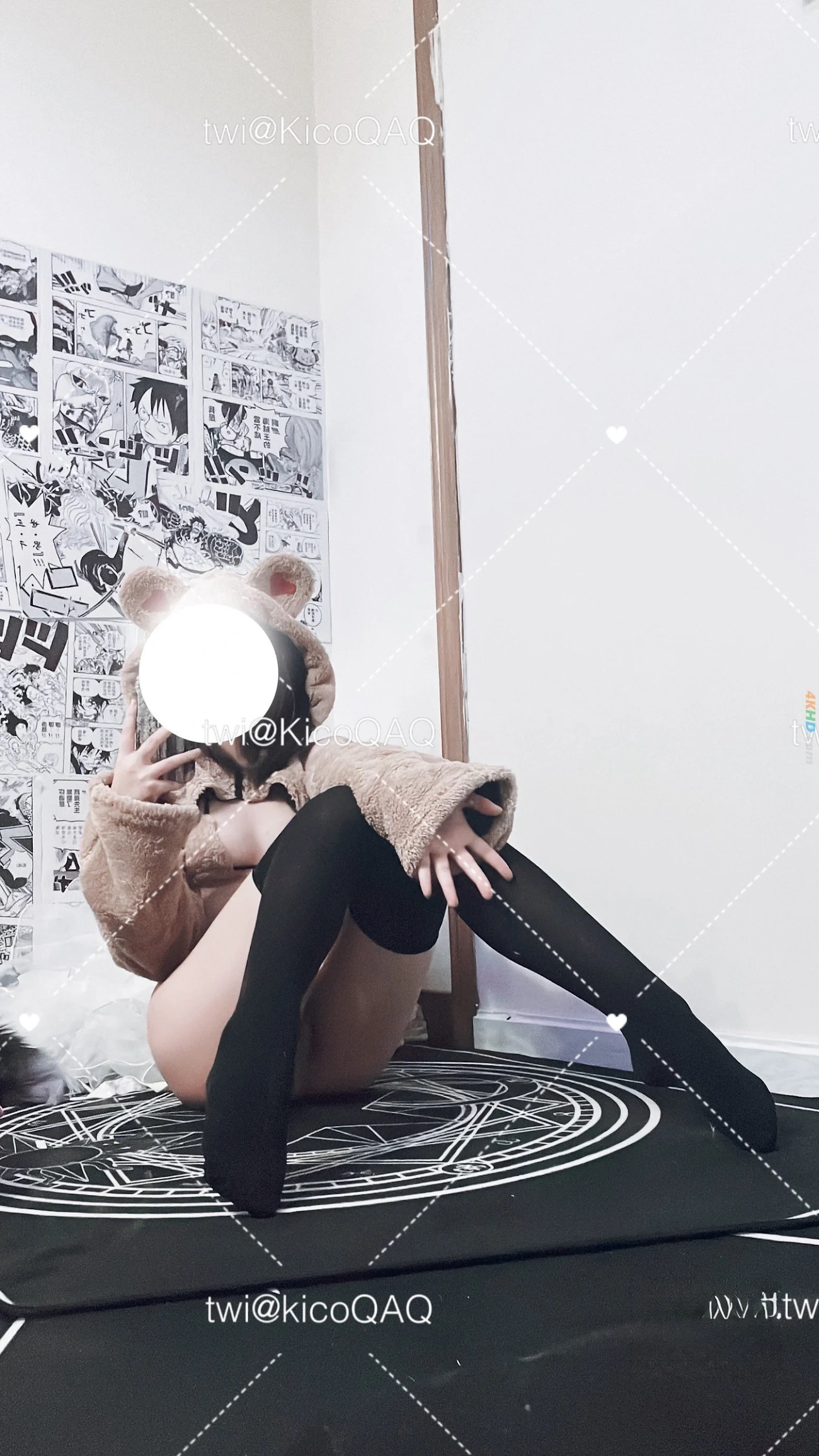 [OtherXXX] KicoQAQ - KICODeMiMiHuaYuan RenQianLuChuZiWei BeiHaoDuoRenKanDao — photo 74