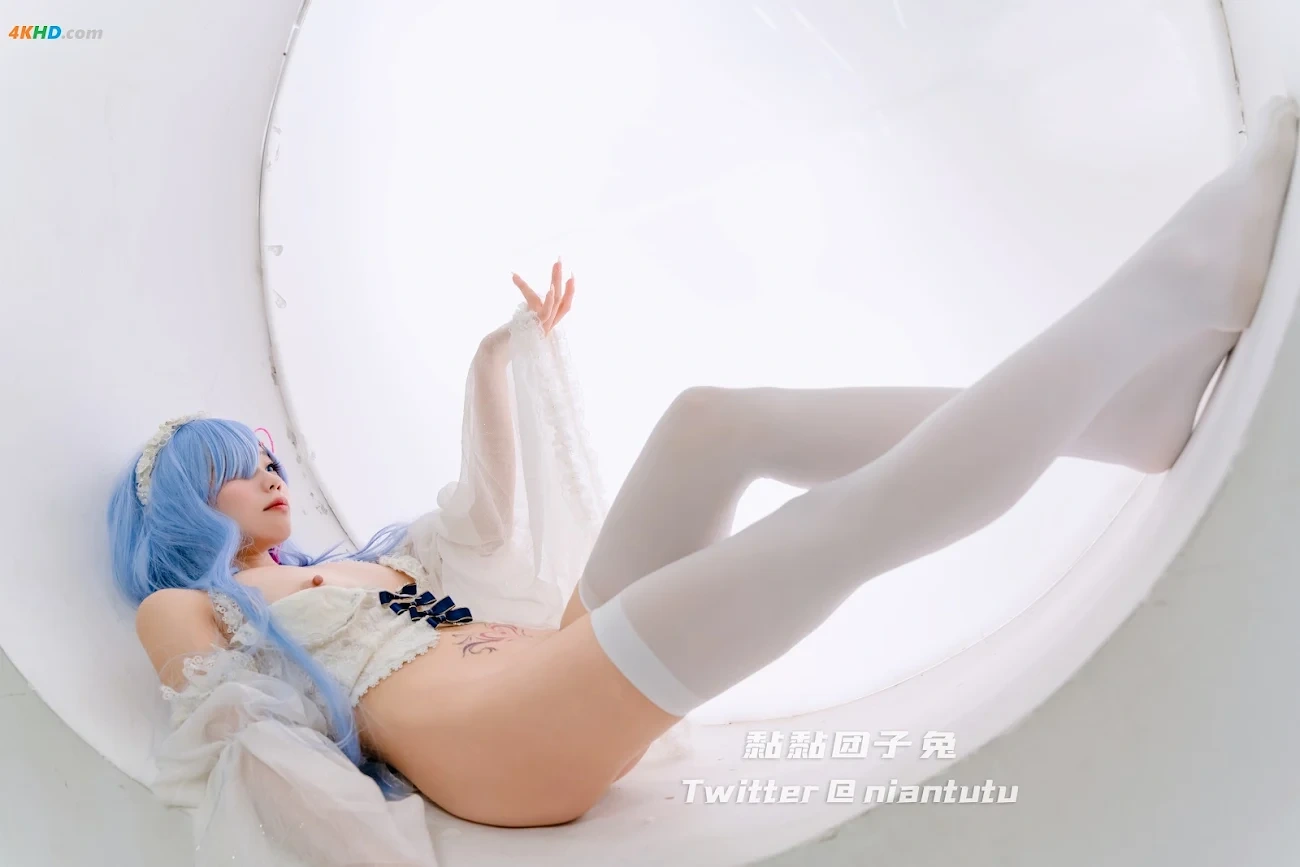 [cosplay] NianNianTuanZiTu - Rem Bride — photo 29