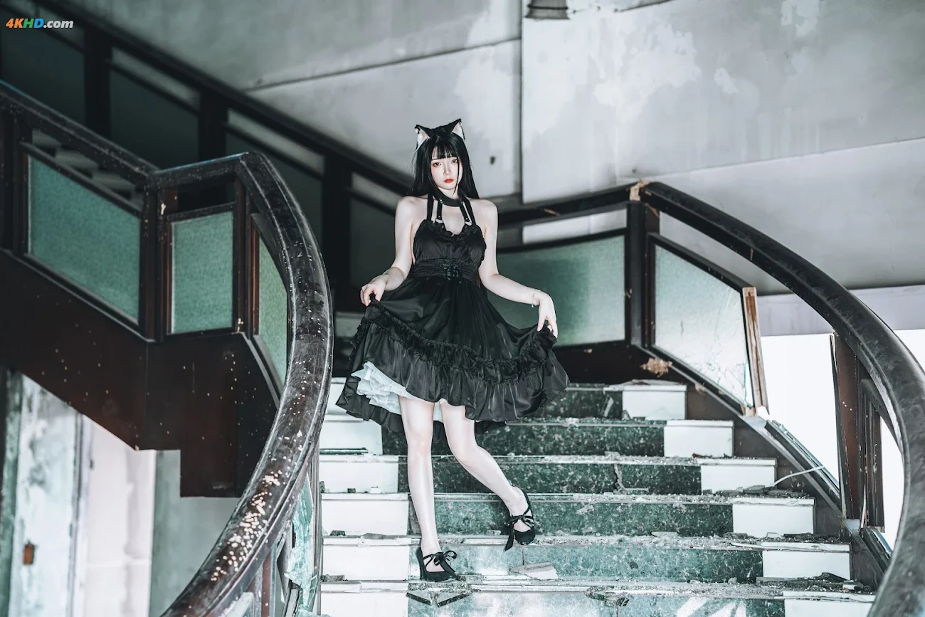 (Cosplay) LuoLuoRaku - HeiMao — photo 31