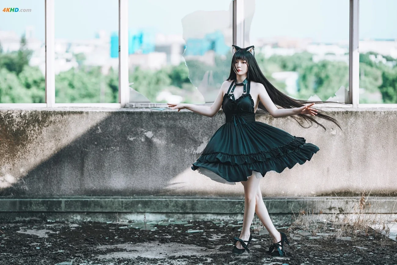 (Cosplay) LuoLuoRaku - HeiMao — photo 43