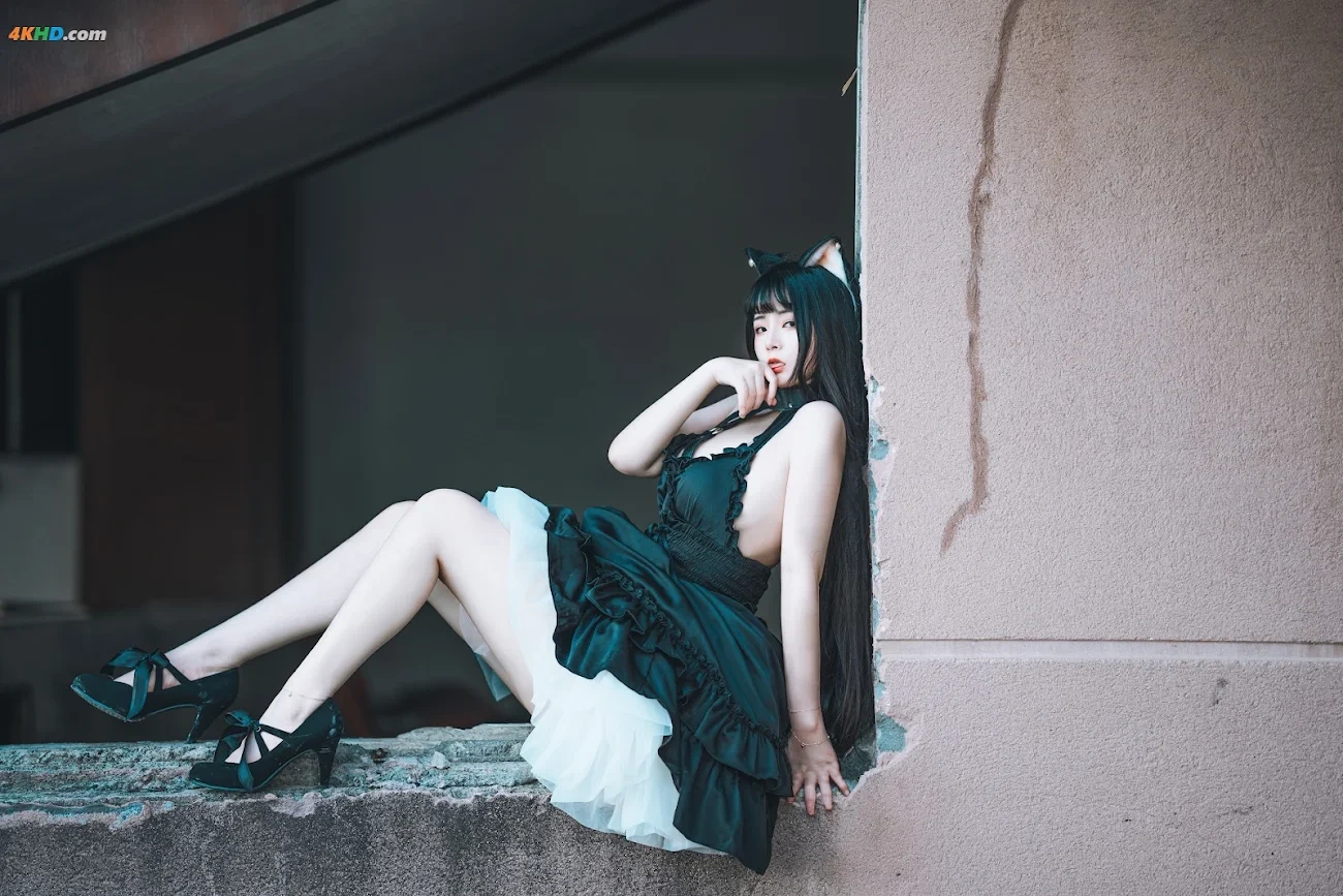 (Cosplay) LuoLuoRaku - HeiMao — photo 48