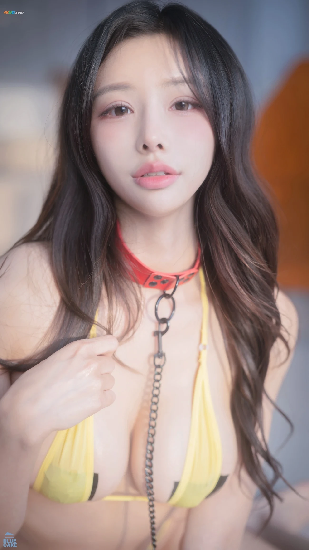 [BLUECAKE] YeonYu (YeonYu) - Real Boob (RED.Ver + Video) — photo 142