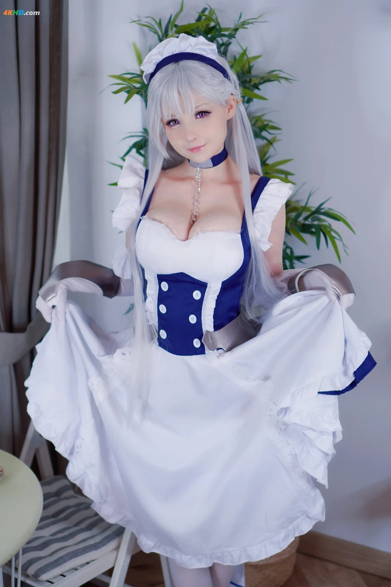 Hidori Rose - Belfast (Azur Lane)(74MB)(35photos) — photo 2