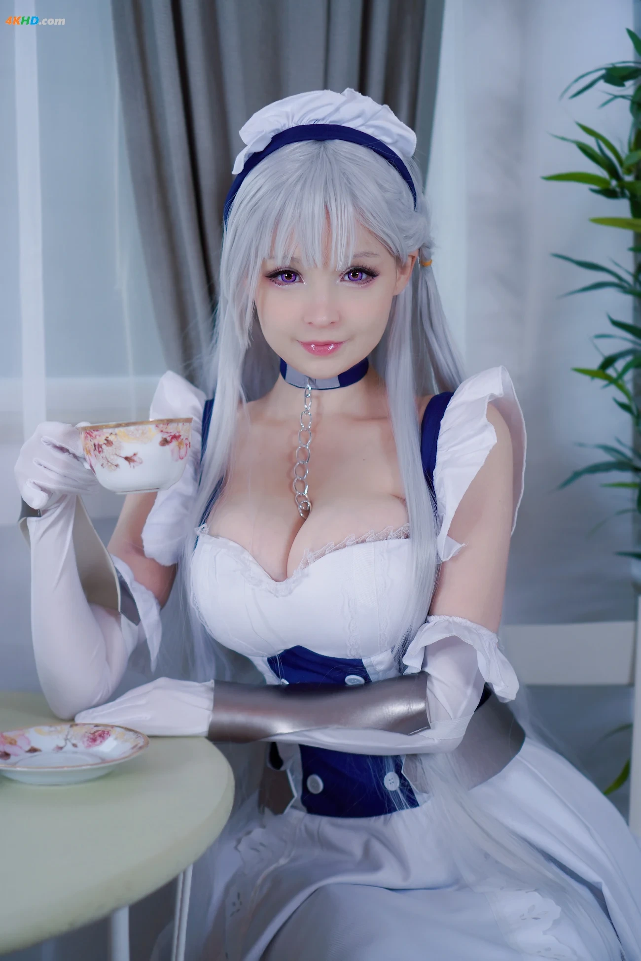 Hidori Rose - Belfast (Azur Lane)(74MB)(35photos) — photo 3