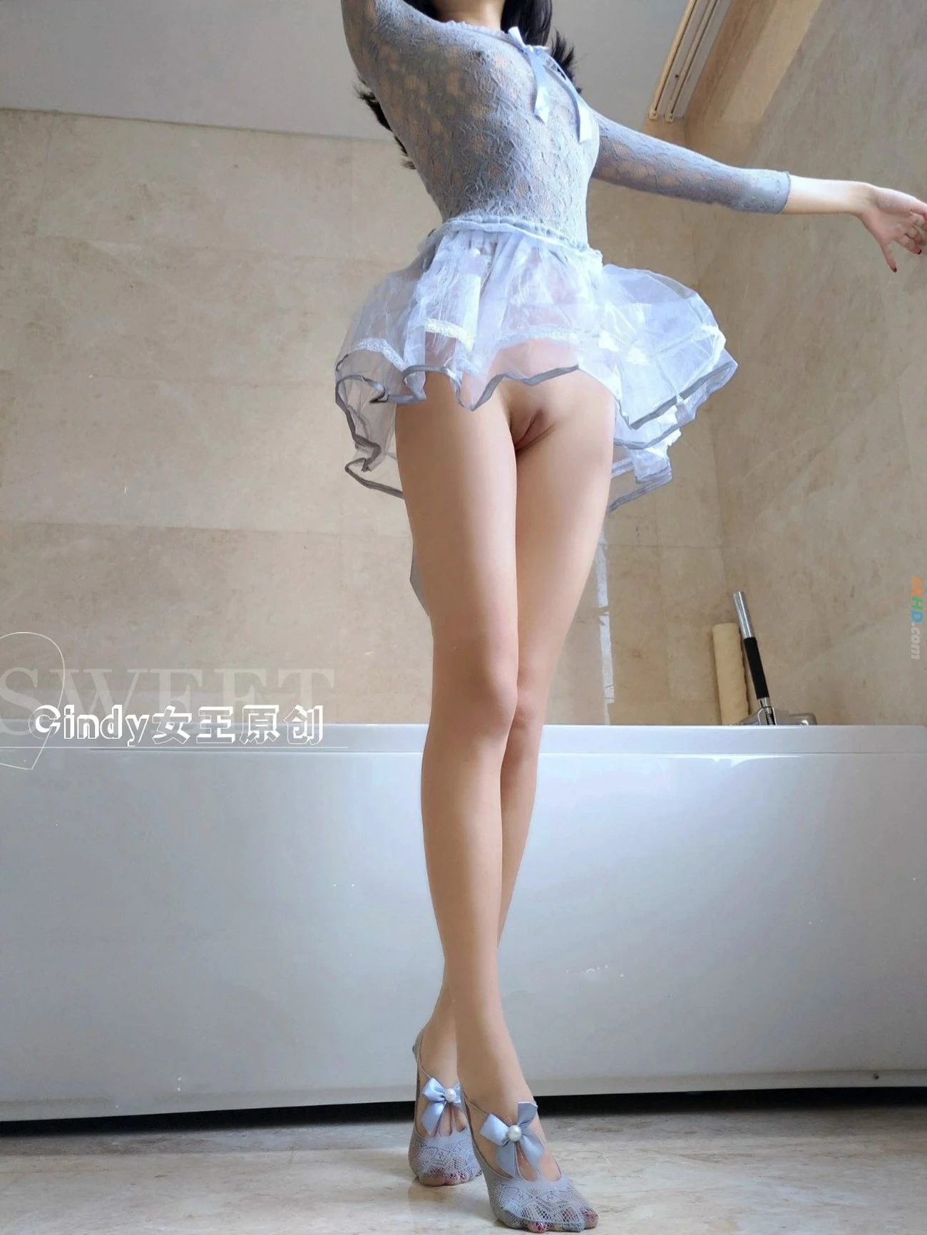 [OtherXXX] CindyNuWang - HeiSiGaoGenNuWangShiTuHeJi — photo 325