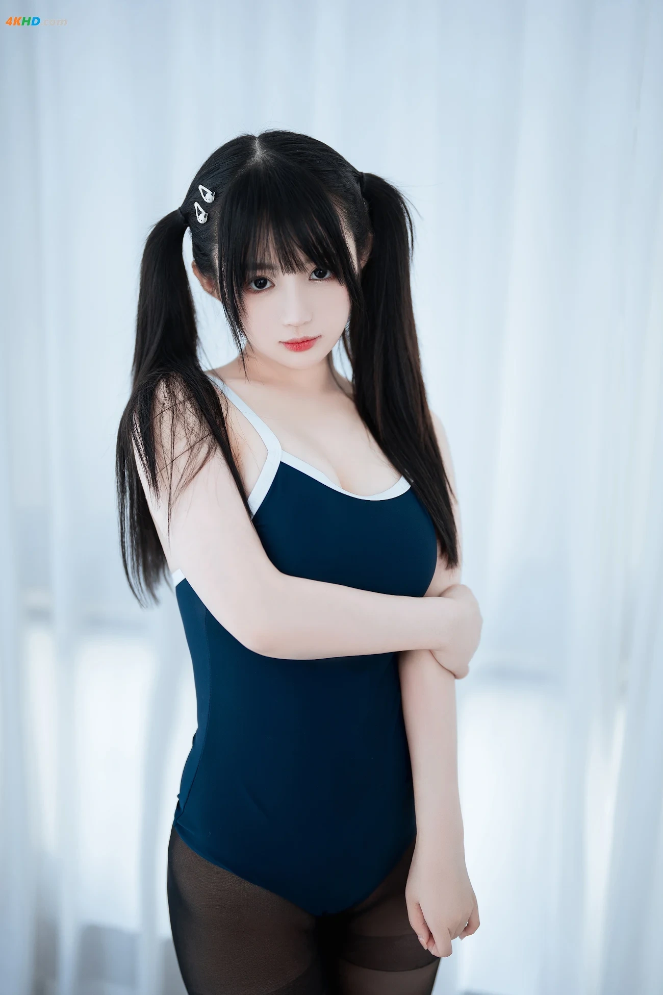 (Cosplay) YingJingNingNing - HeiSiSiKuShui(593MB)(78photos) — photo 12