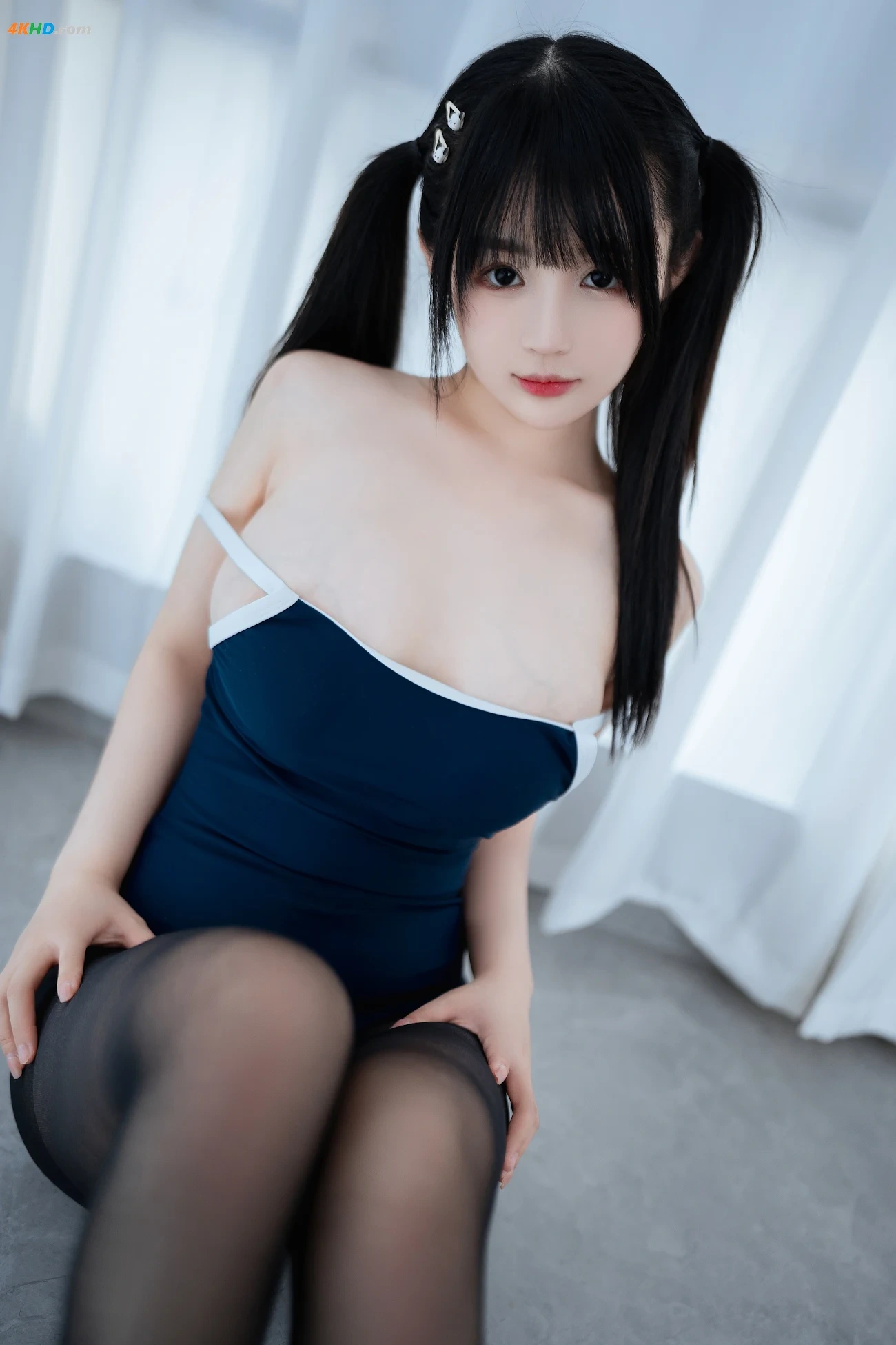 (Cosplay) YingJingNingNing - HeiSiSiKuShui(593MB)(78photos) — photo 18