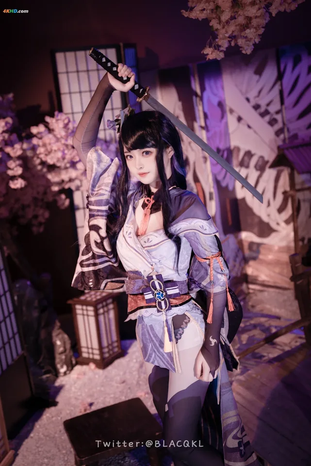 Blacqkl - Raiden Shogun(134MB)(56photos)