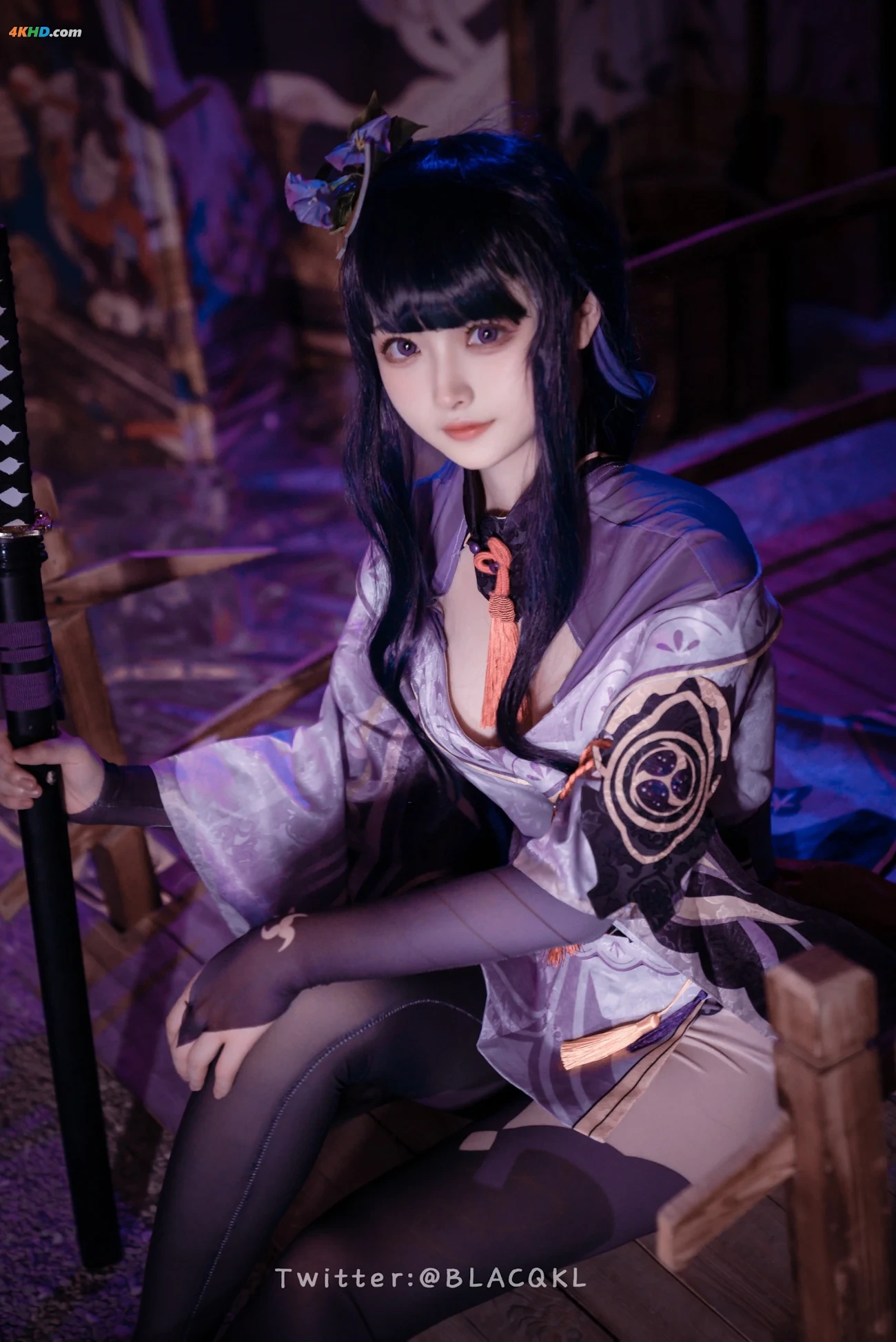 Blacqkl - Raiden Shogun(134MB)(56photos) — photo 12