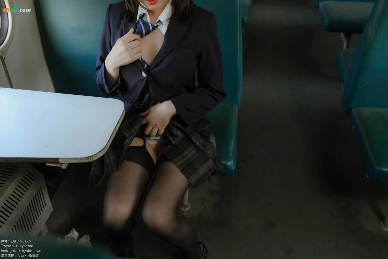 NyakoMiaoZi - LieChe JK(308MB)(80photos) — photo 19