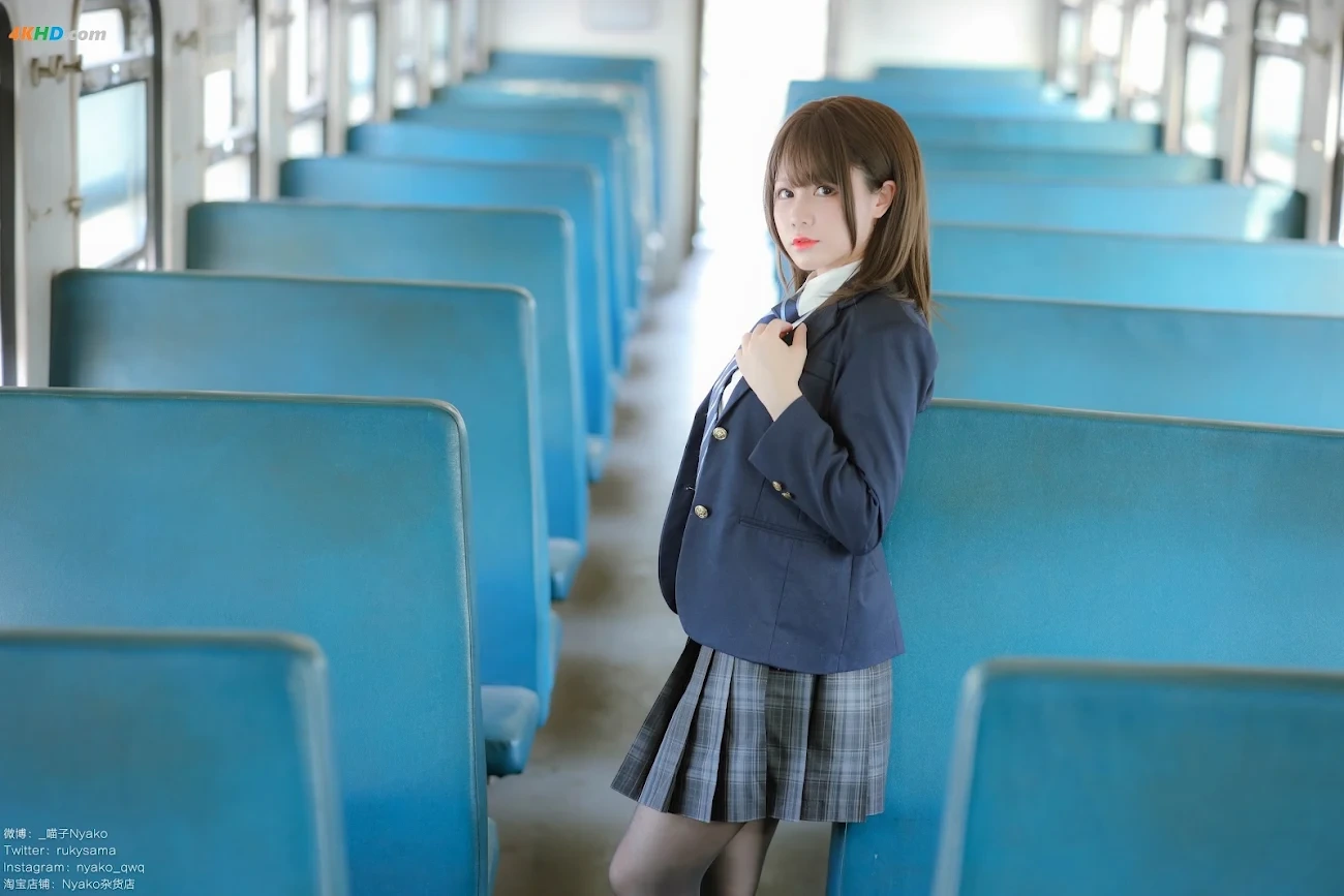 NyakoMiaoZi - LieChe JK(308MB)(80photos) — photo 21