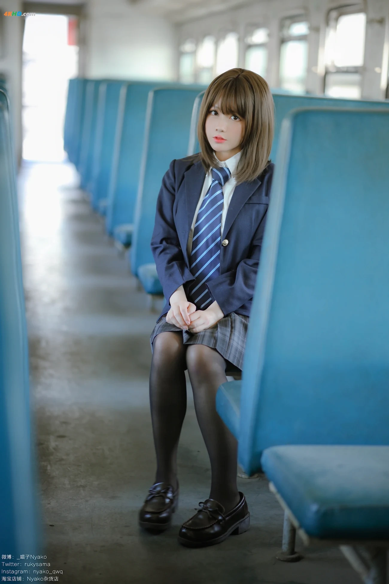 NyakoMiaoZi - LieChe JK(308MB)(80photos) — photo 25