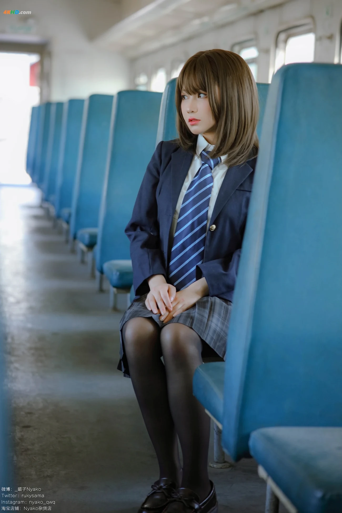 NyakoMiaoZi - LieChe JK(308MB)(80photos) — photo 26