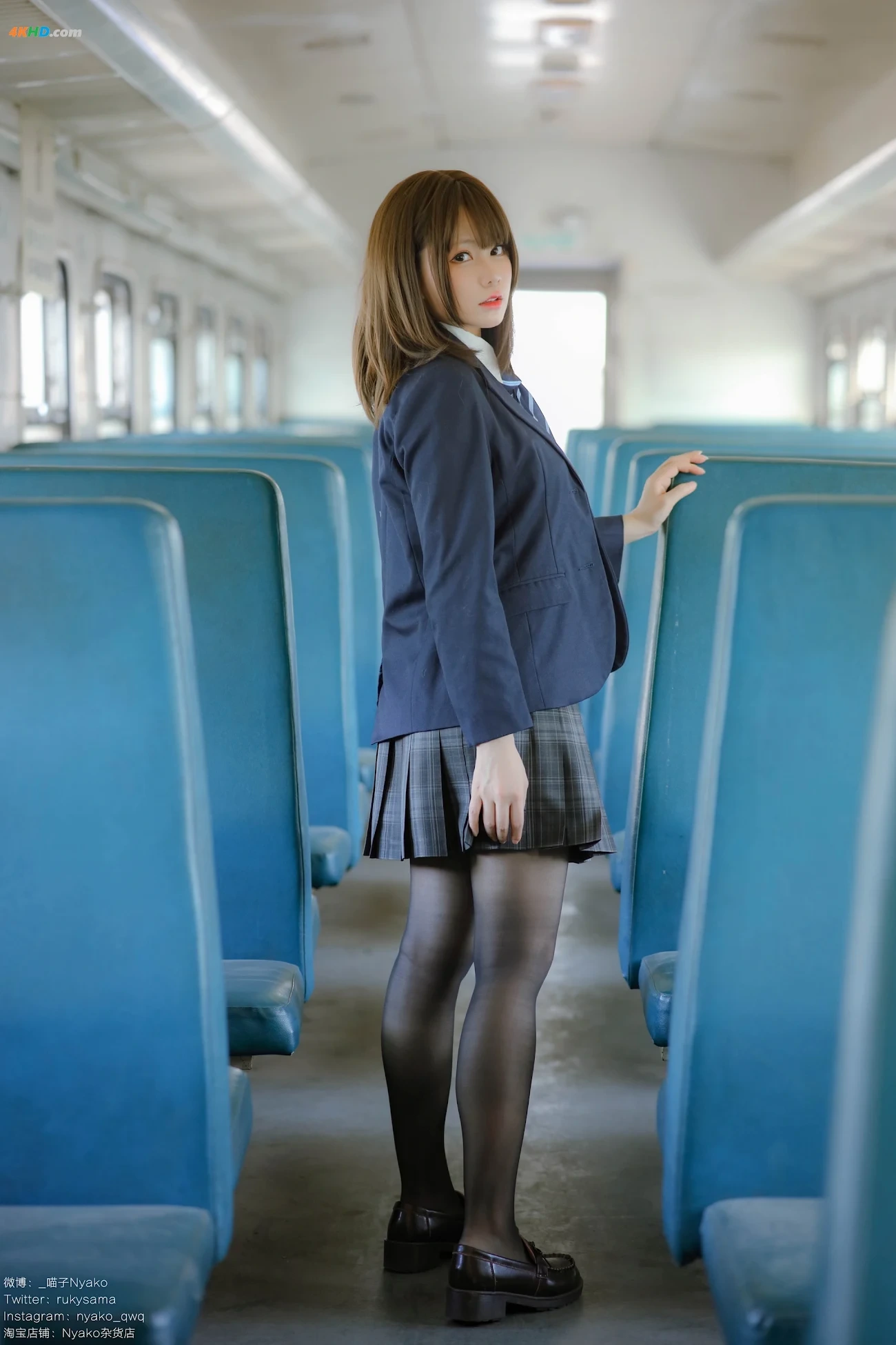 NyakoMiaoZi - LieChe JK(308MB)(80photos) — photo 27